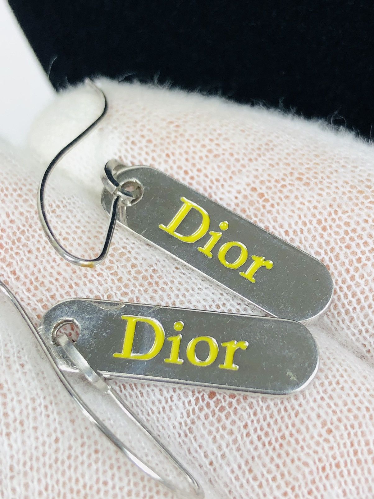 Dior Dior logo ear rings Size ONE SIZE - 1 Thumbnail