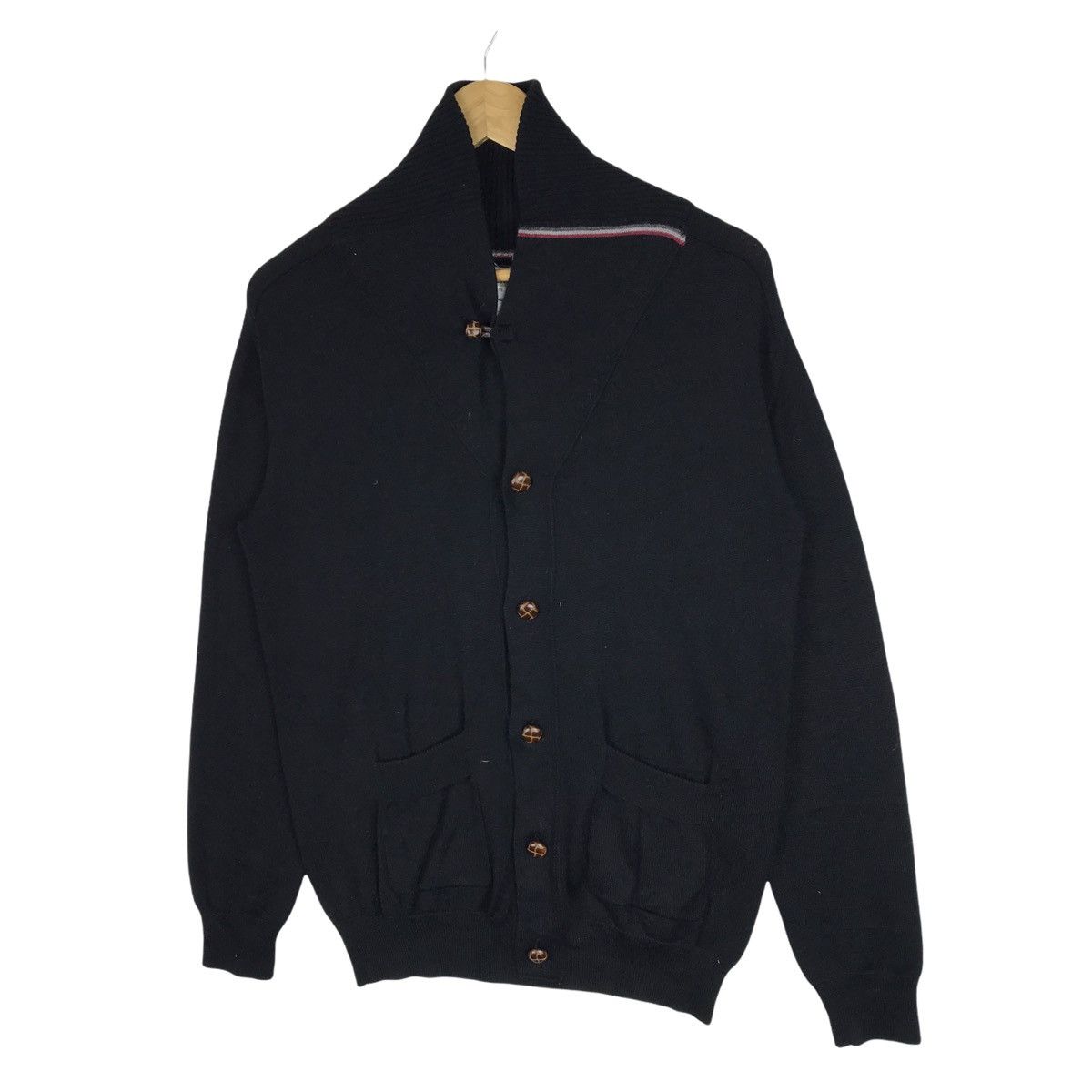 Katharine Hamnett London Katharine Hamnett London Knitwear Cardigan Sweater Size US L / EU 52-54 / 3 - 3 Thumbnail