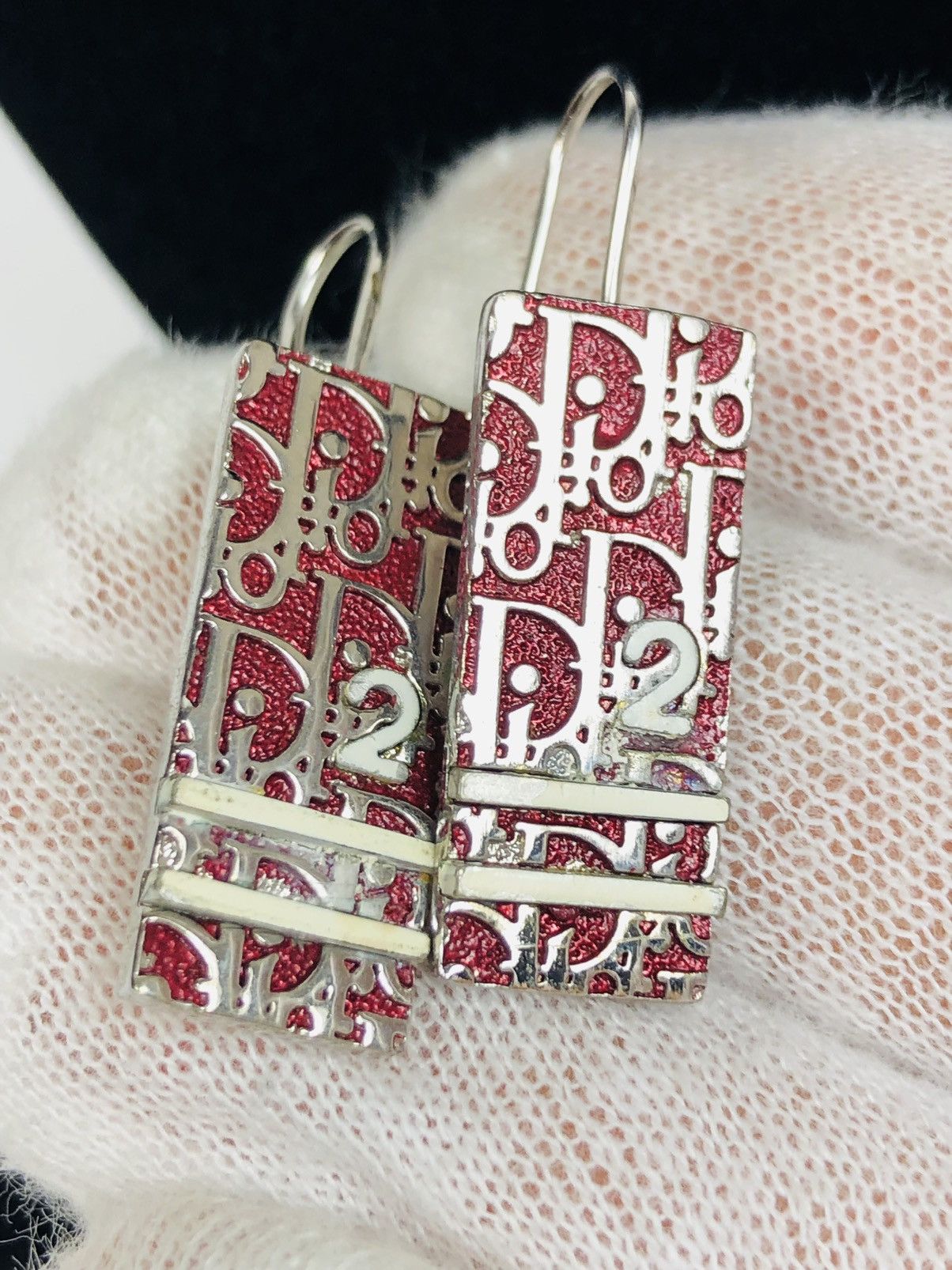 Dior Dior red trotter 2 earrings Size ONE SIZE - 1 Thumbnail