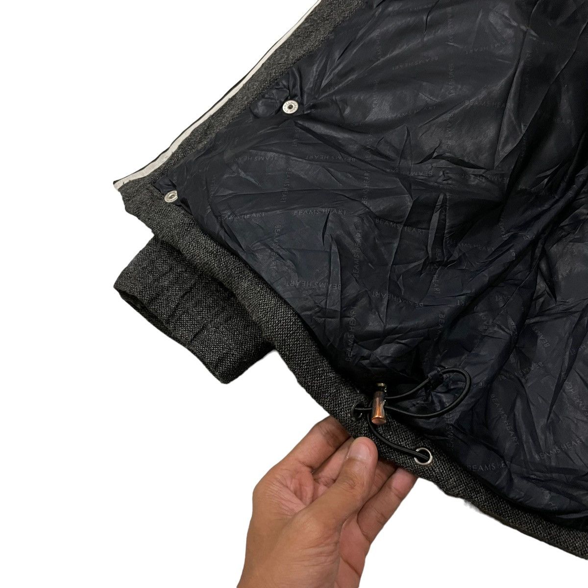 Beams Plus Beams Heart Wool Puffer Jacket Size US S / EU 44-46 / 1 - 21 Thumbnail