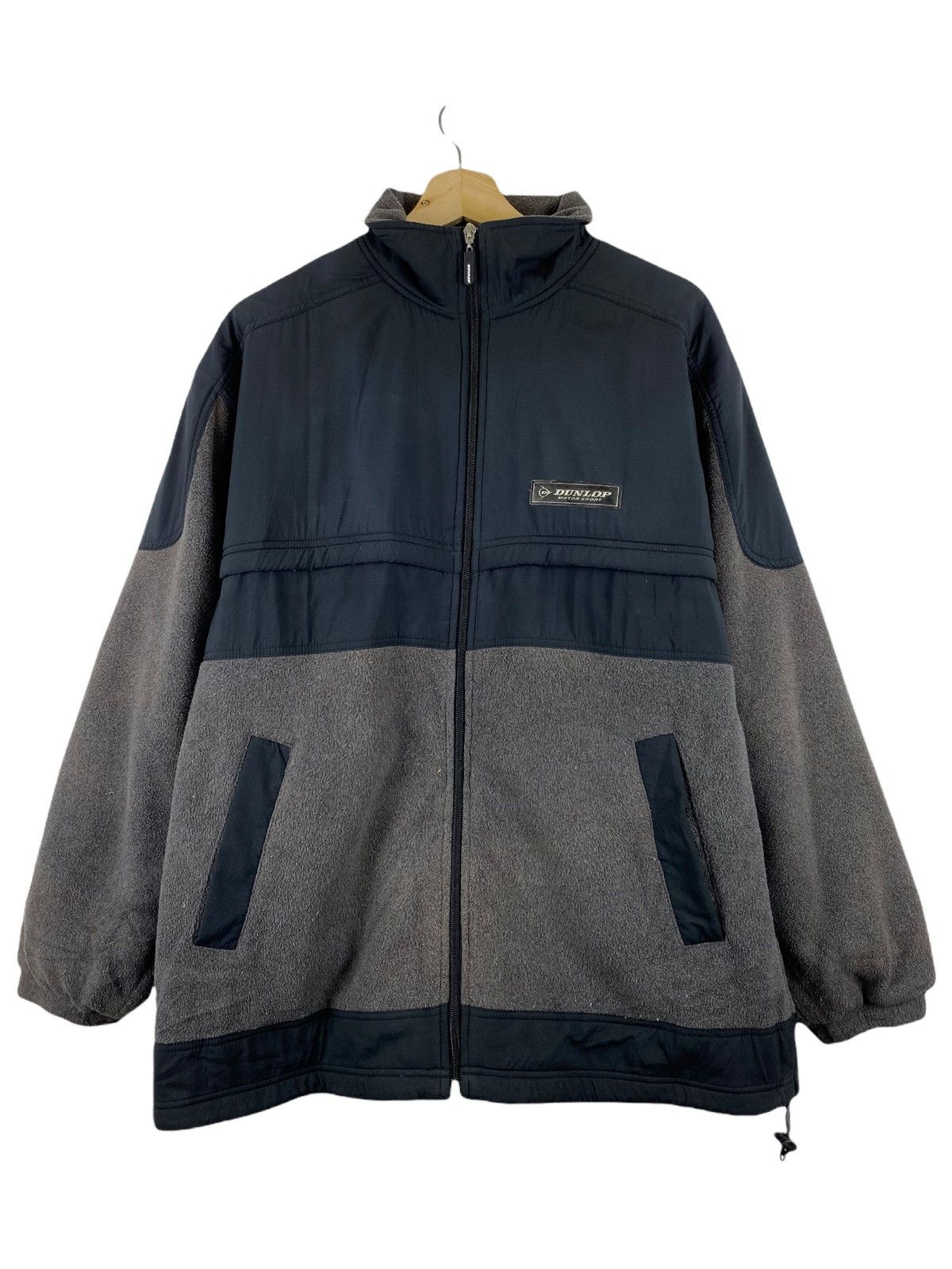 Dunlop × Vintage VINTAGE DUNLOP MOTORSPORT FLEECE JACKET Size US L / EU 52-54 / 3 - 1 Thumbnail