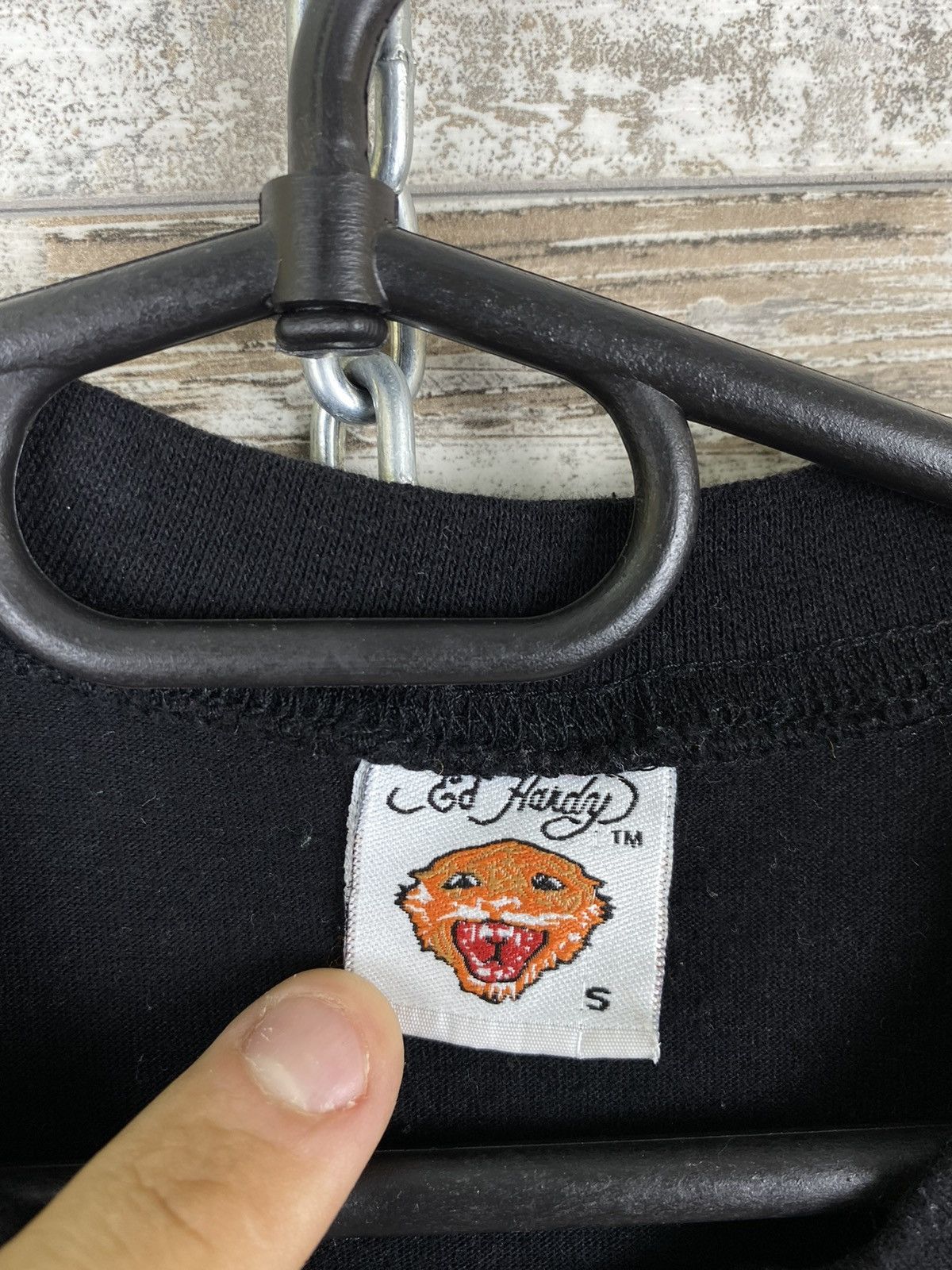 Christian Audigier × Ed Hardy × Vintage Mens Vintage Ed Hardy T-shirt By Christian Audigier tee y2k Size US S / EU 44-46 / 1 - 3 Thumbnail