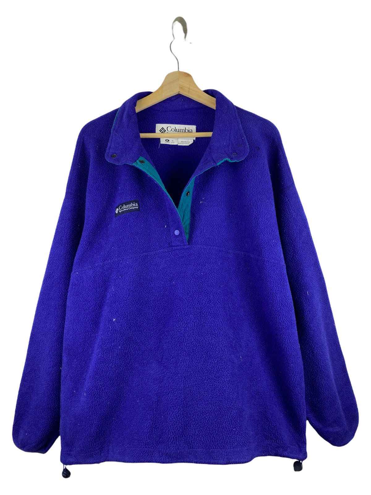 Columbia Columbia sportswear made usa fleece sweater Size US XL / EU 56 / 4 - 3 Thumbnail