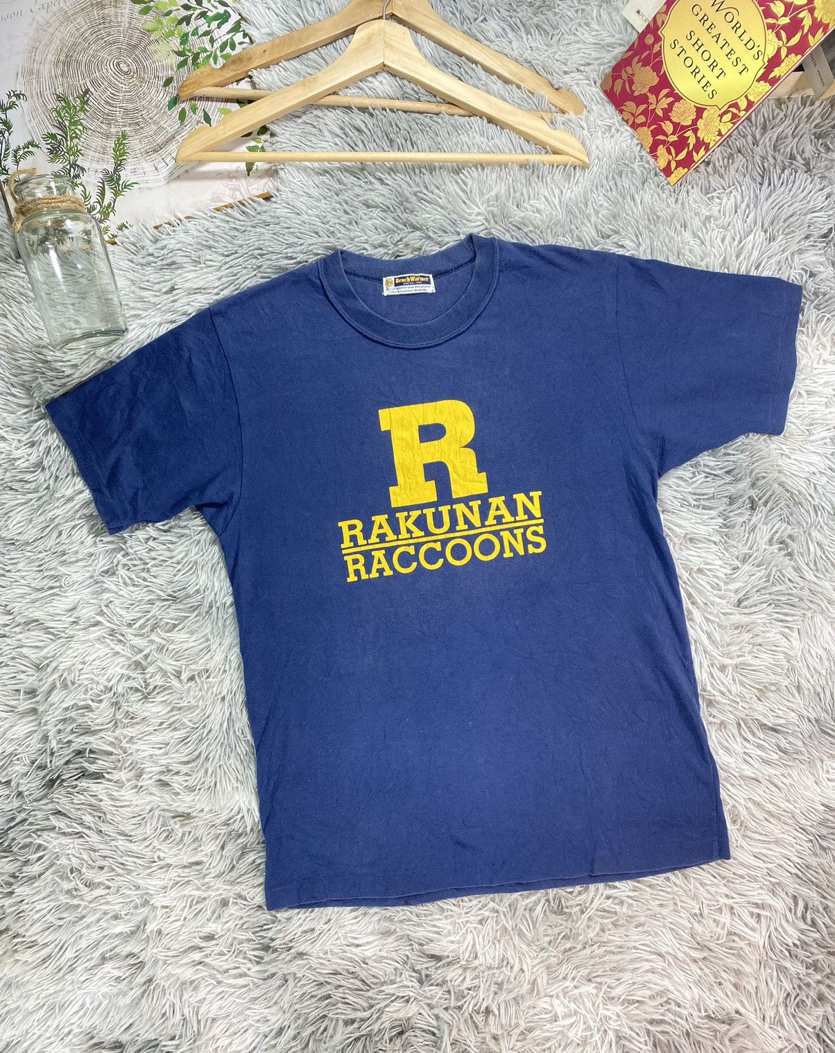 Vintage Vintage Rakunan Raccoons High School Basketball Team Size S Size US S / EU 44-46 / 1 - 1 Thumbnail