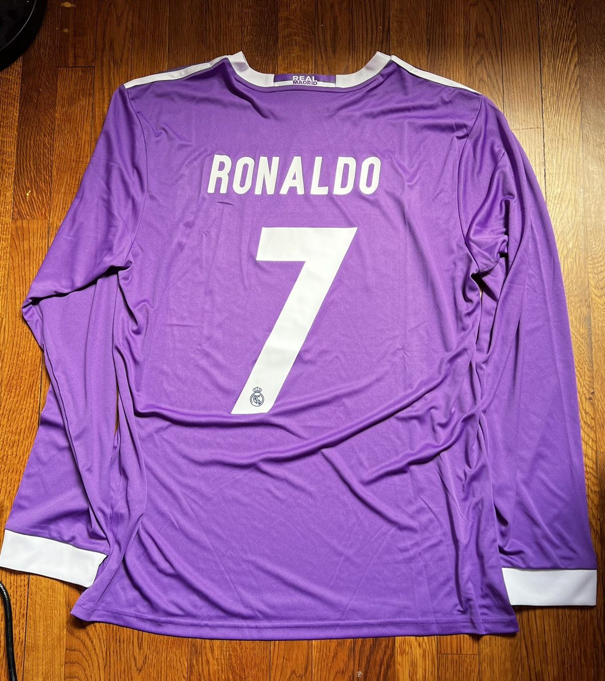 Real Madrid 16-17 Ronaldo Player Issue Adizero Authentic Shirt Jersey Size:  6