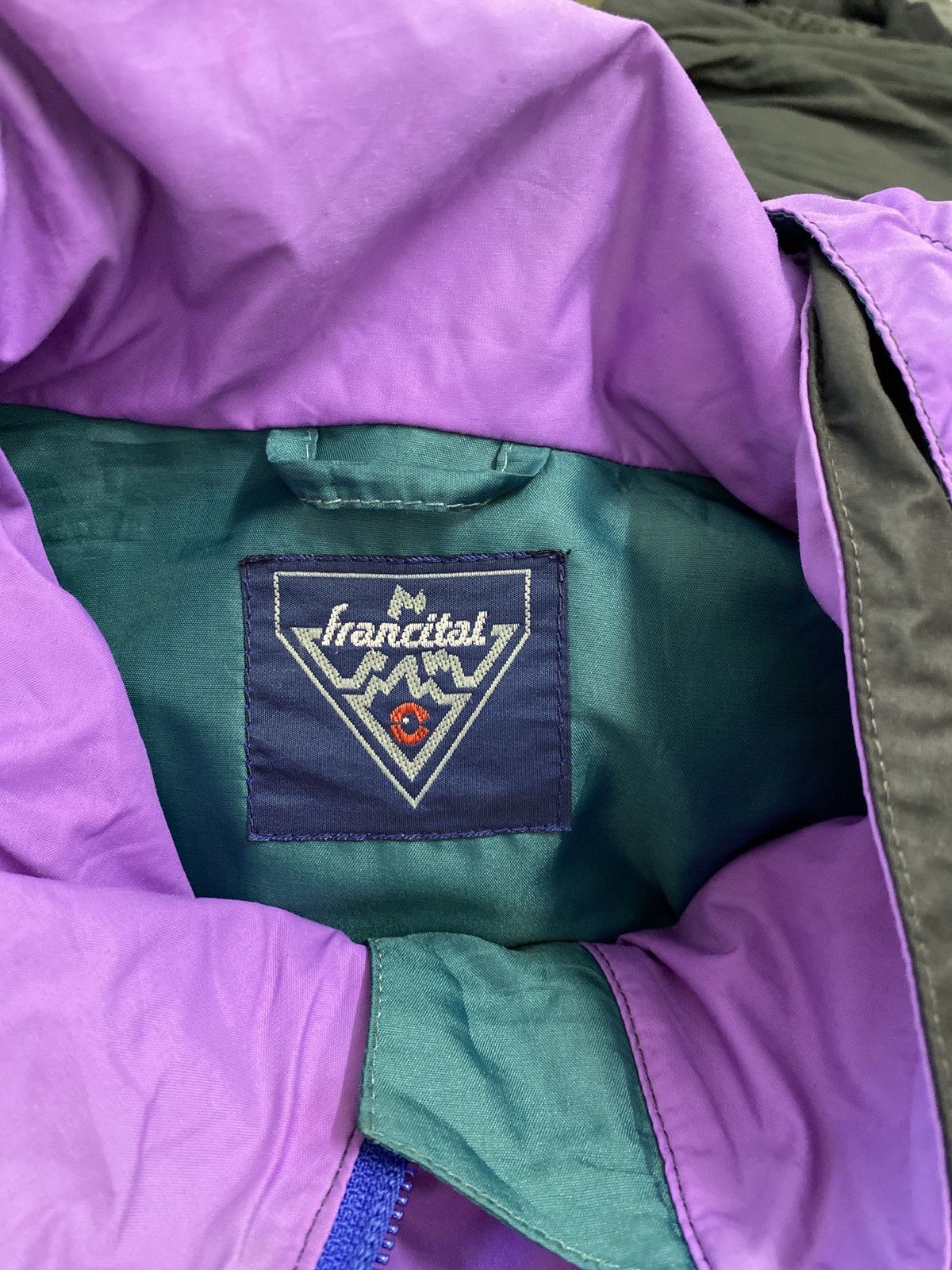 Japanese Brand FRANCITAL WINDBREAKER JACKET Size US XL / EU 56 / 4 - 4 Thumbnail
