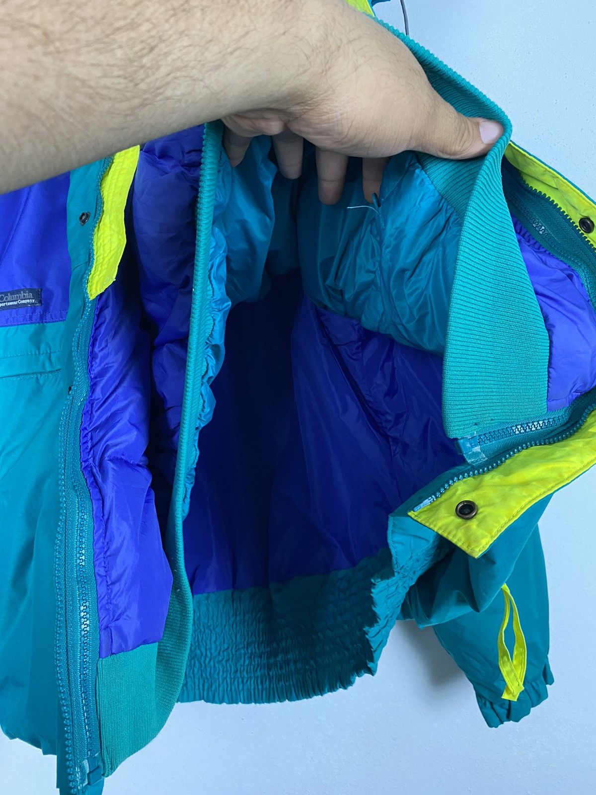 Columbia TRICOLOUR PUFFER JACKET BY COLUMBIA NICE DESIGN Size US M / EU 48-50 / 2 - 12 Thumbnail