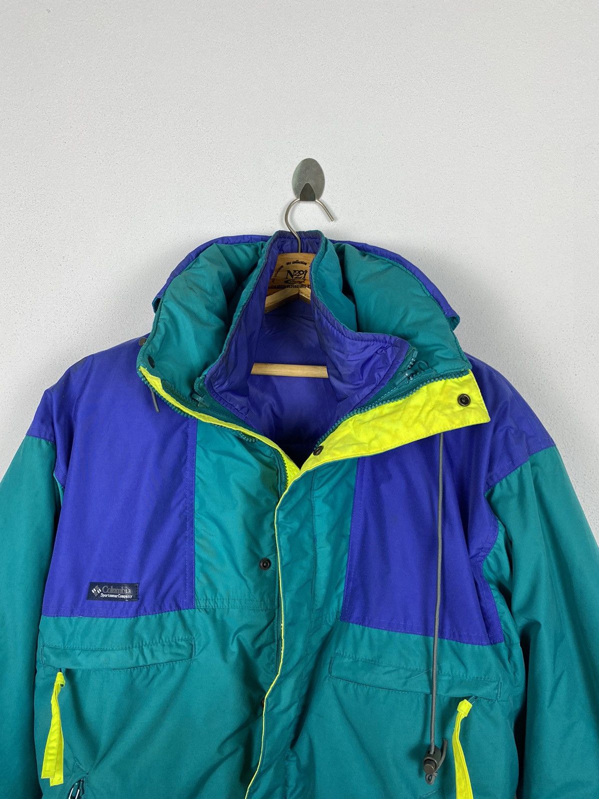 Columbia TRICOLOUR PUFFER JACKET BY COLUMBIA NICE DESIGN Size US M / EU 48-50 / 2 - 2 Thumbnail