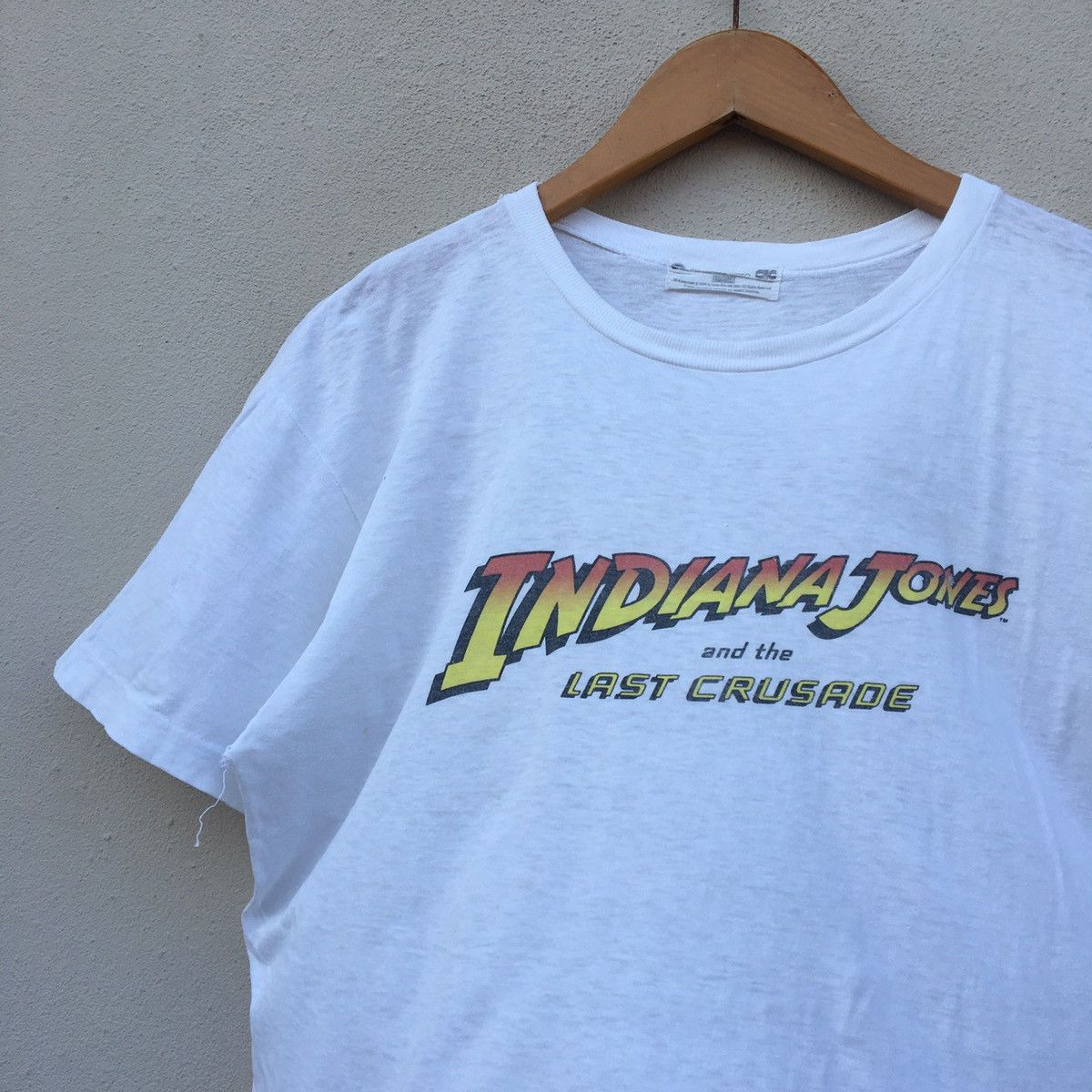 Vintage Vintage INDIANA JONES AND THE LAST CRUISADE MOVIE PROMO Size US M / EU 48-50 / 2 - 4 Thumbnail