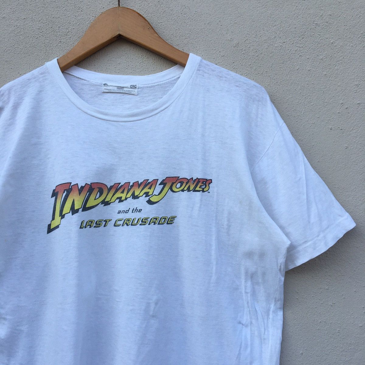 Vintage Vintage INDIANA JONES AND THE LAST CRUISADE MOVIE PROMO Size US M / EU 48-50 / 2 - 3 Thumbnail