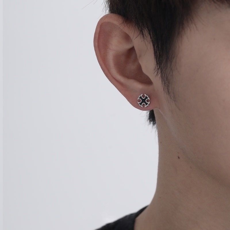Other Titanium Steel Cross Stud Earrings for Men Women Size ONE SIZE - 5 Thumbnail