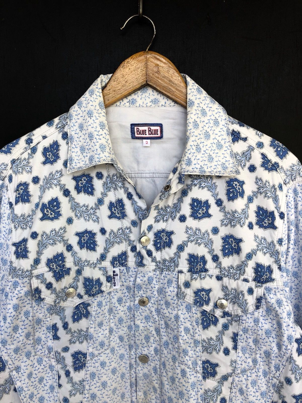 Blue Blue Japan BlueBlue Kapital Paisley Patchwork Trucker Jacket Size US S / EU 44-46 / 1 - 4 Thumbnail