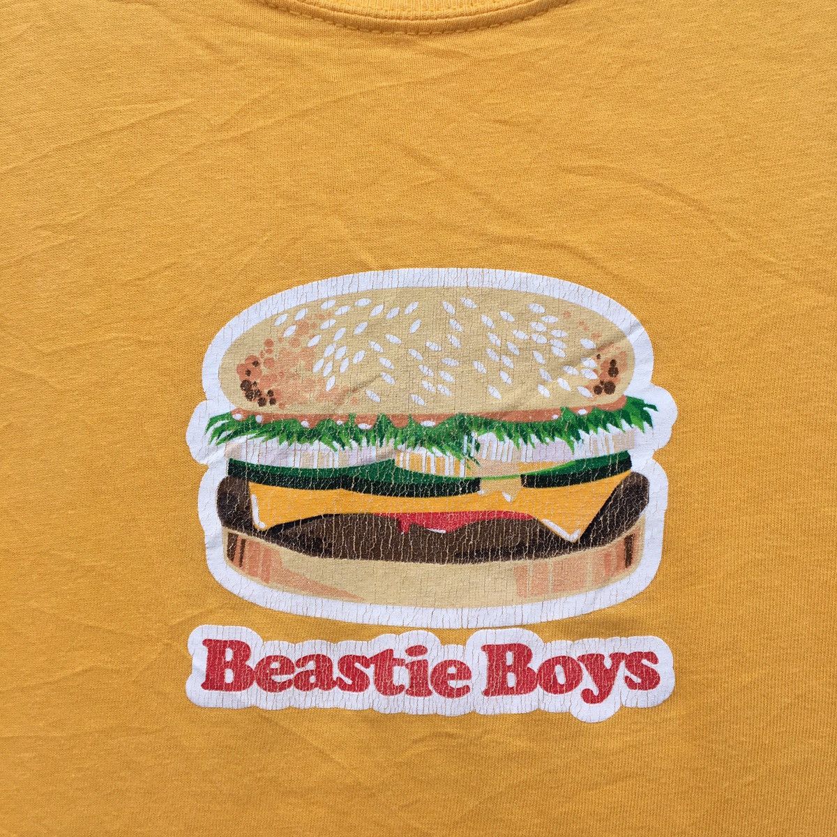 Band Tees Vintage BEASTIE BOYS BURGER BAND T-shirt Size US S / EU 44-46 / 1 - 5 Thumbnail