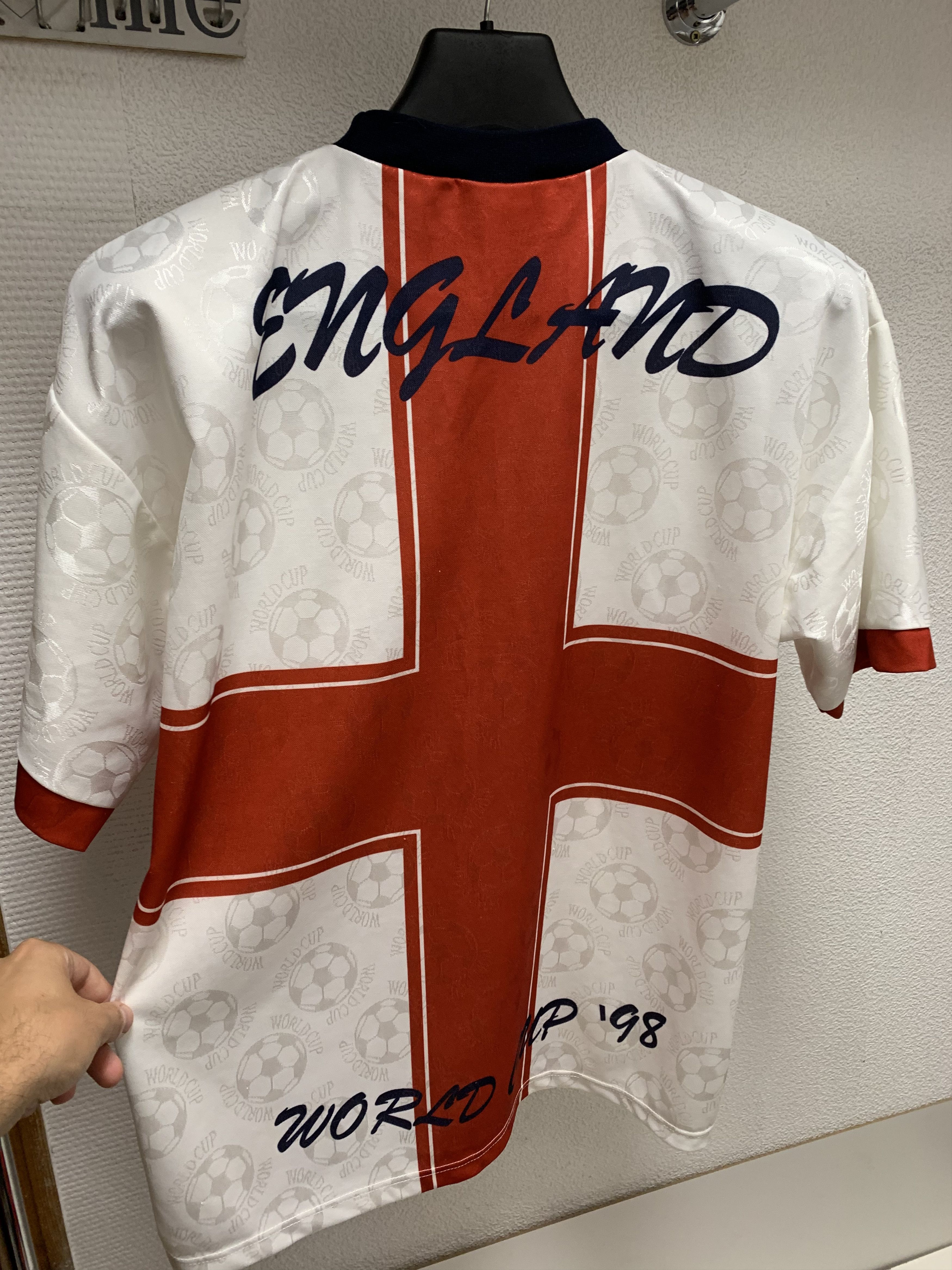 Other England World Cup 1998 98 xl big logo Size US XL / EU 56 / 4 - 5 Thumbnail