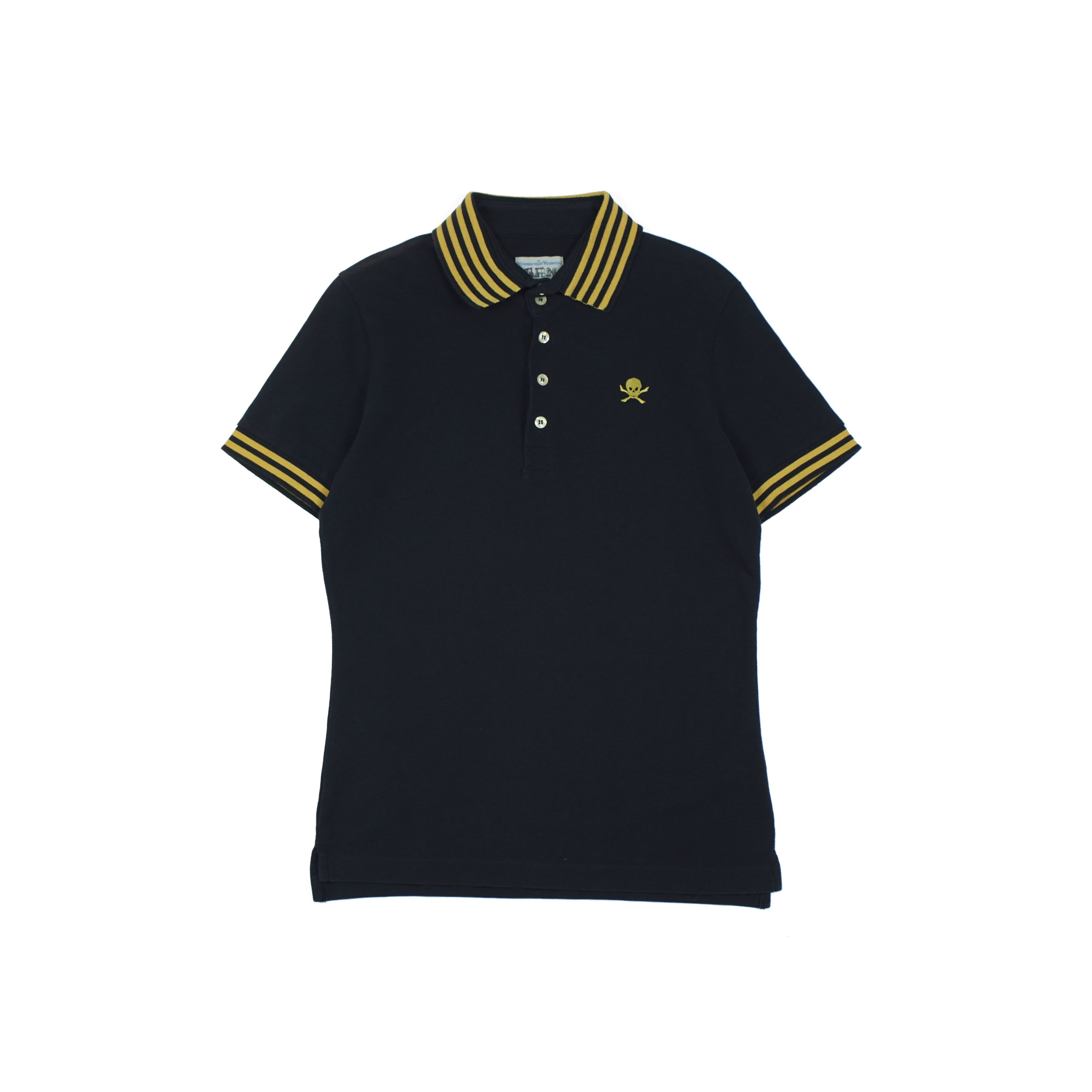 Vintage Vivienne Westwood Skull Embroidered Polo | Grailed