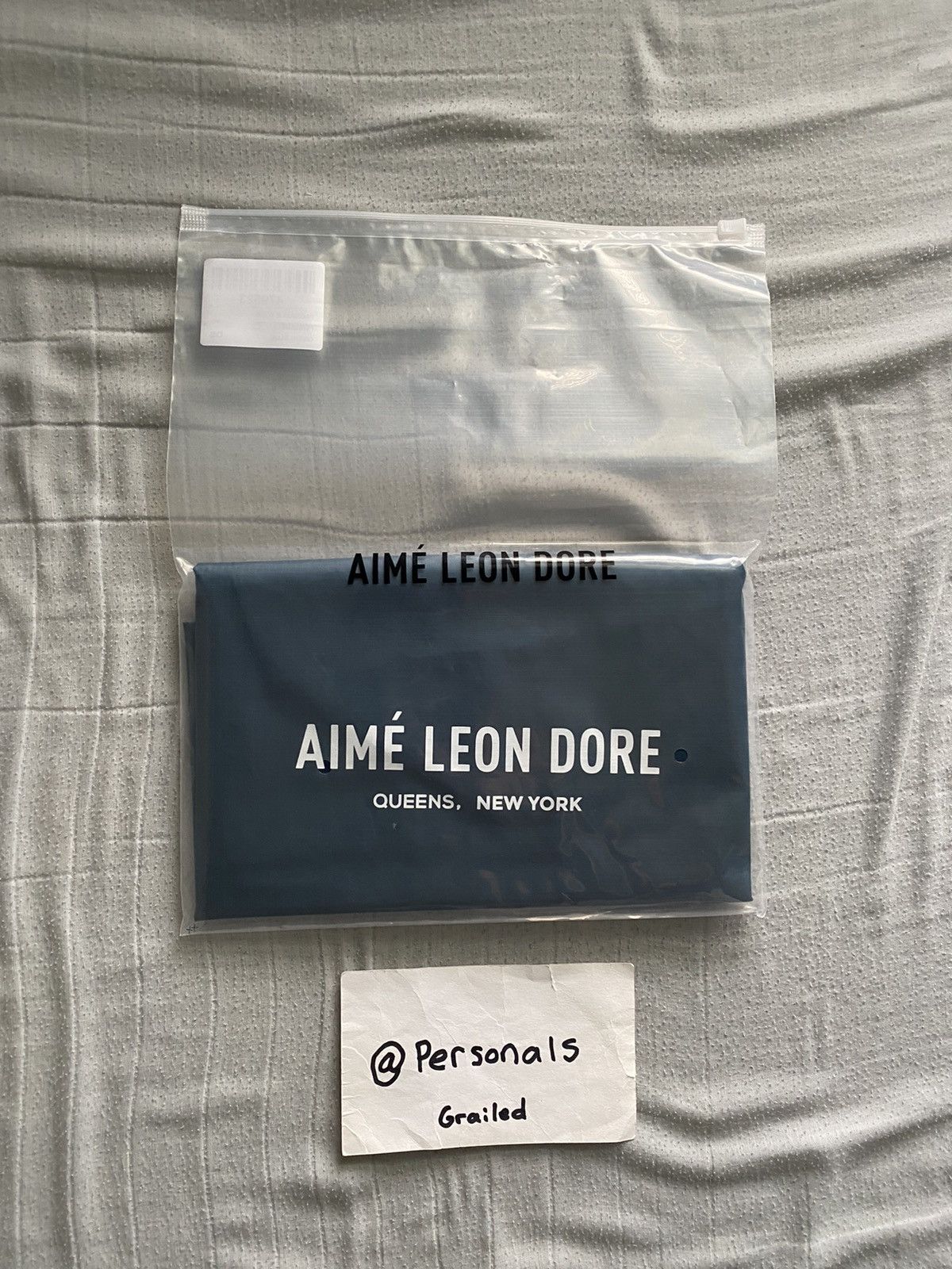 Aime Leon Dore NEW Aime Leon Dore Packable Logo Tote Orion Blue Size ONE SIZE - 2 Thumbnail