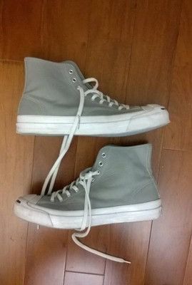 Converse Converse Jack Purcell Signature in Dolphin & White UK8 Size US 9.5 / EU 42-43 - 2 Thumbnail