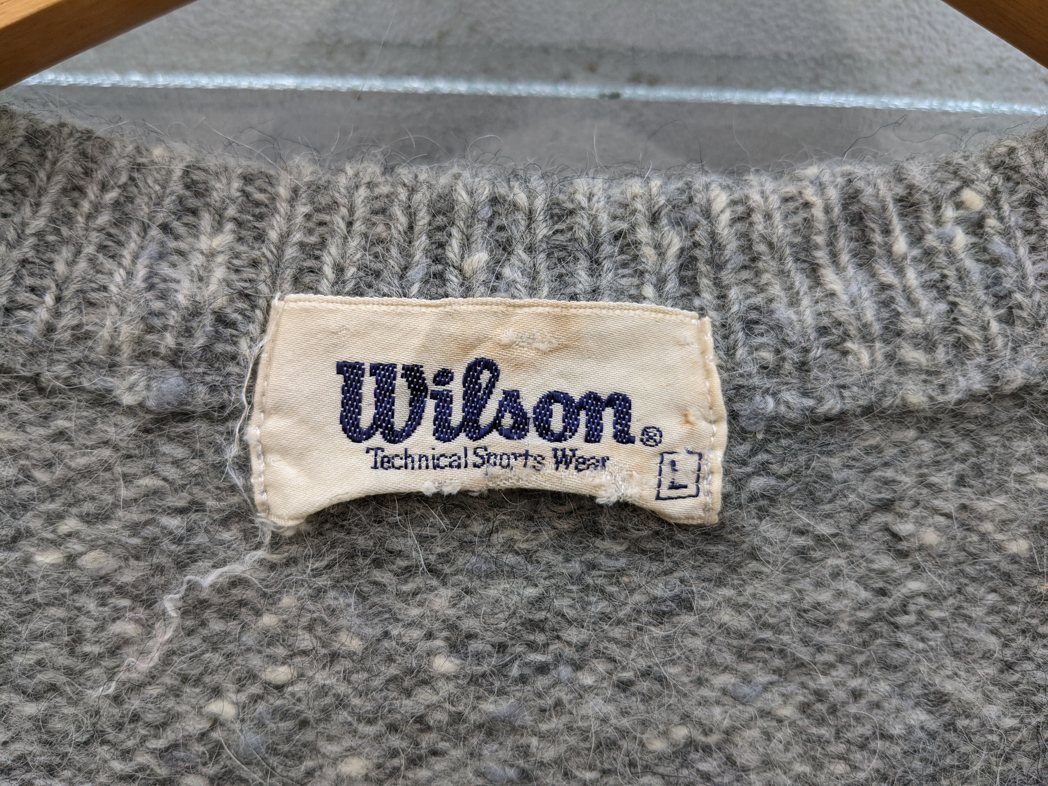 Vintage × Wilson Vintage Wilson Wool Knit Sweater Size US M / EU 48-50 / 2 - 8 Thumbnail