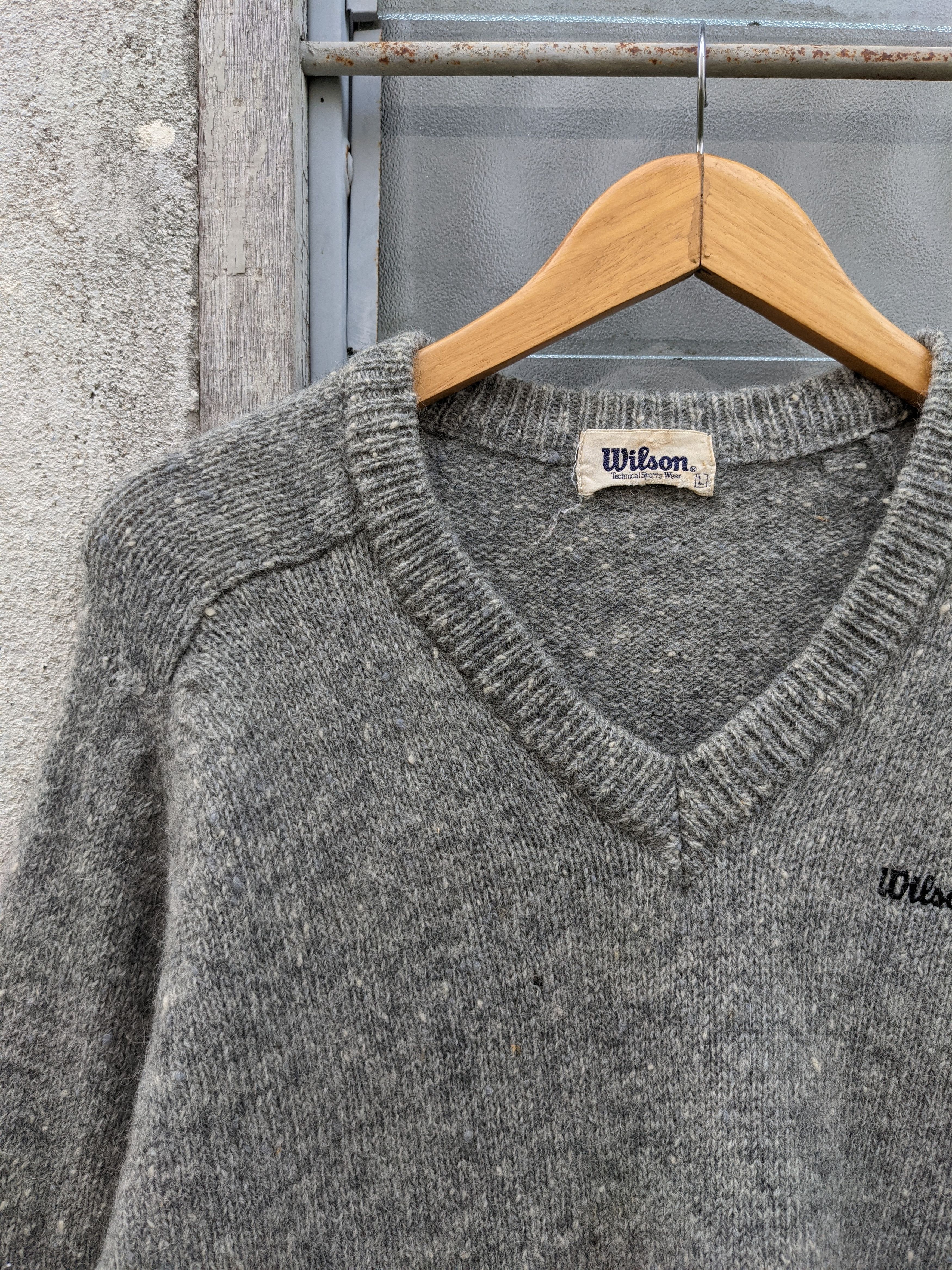 Vintage × Wilson Vintage Wilson Wool Knit Sweater Size US M / EU 48-50 / 2 - 5 Thumbnail