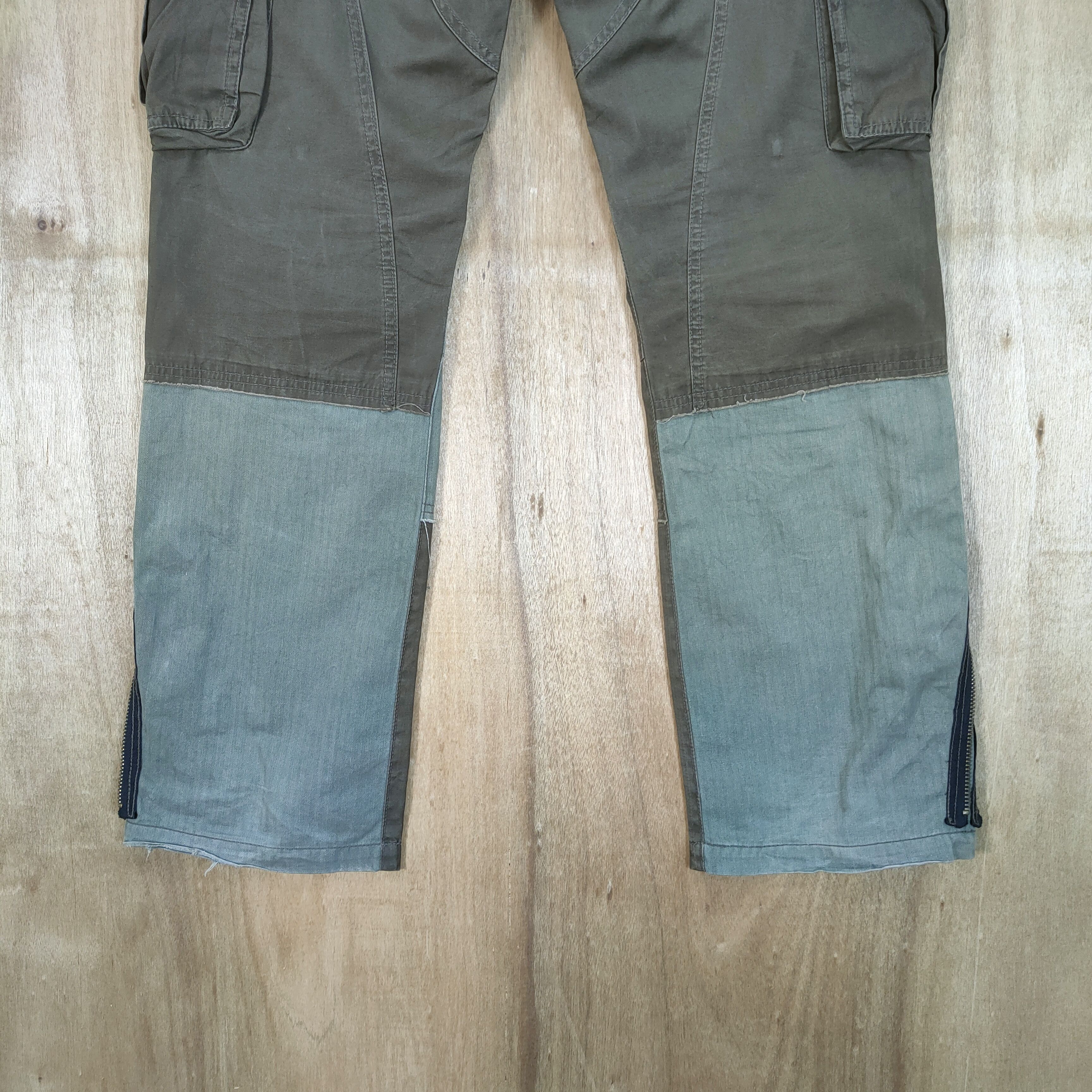 Japanese Brand VINTAGE COMMOM MEET BONDAGE CARGO PANTS Size US 34 / EU 50 - 11 Thumbnail