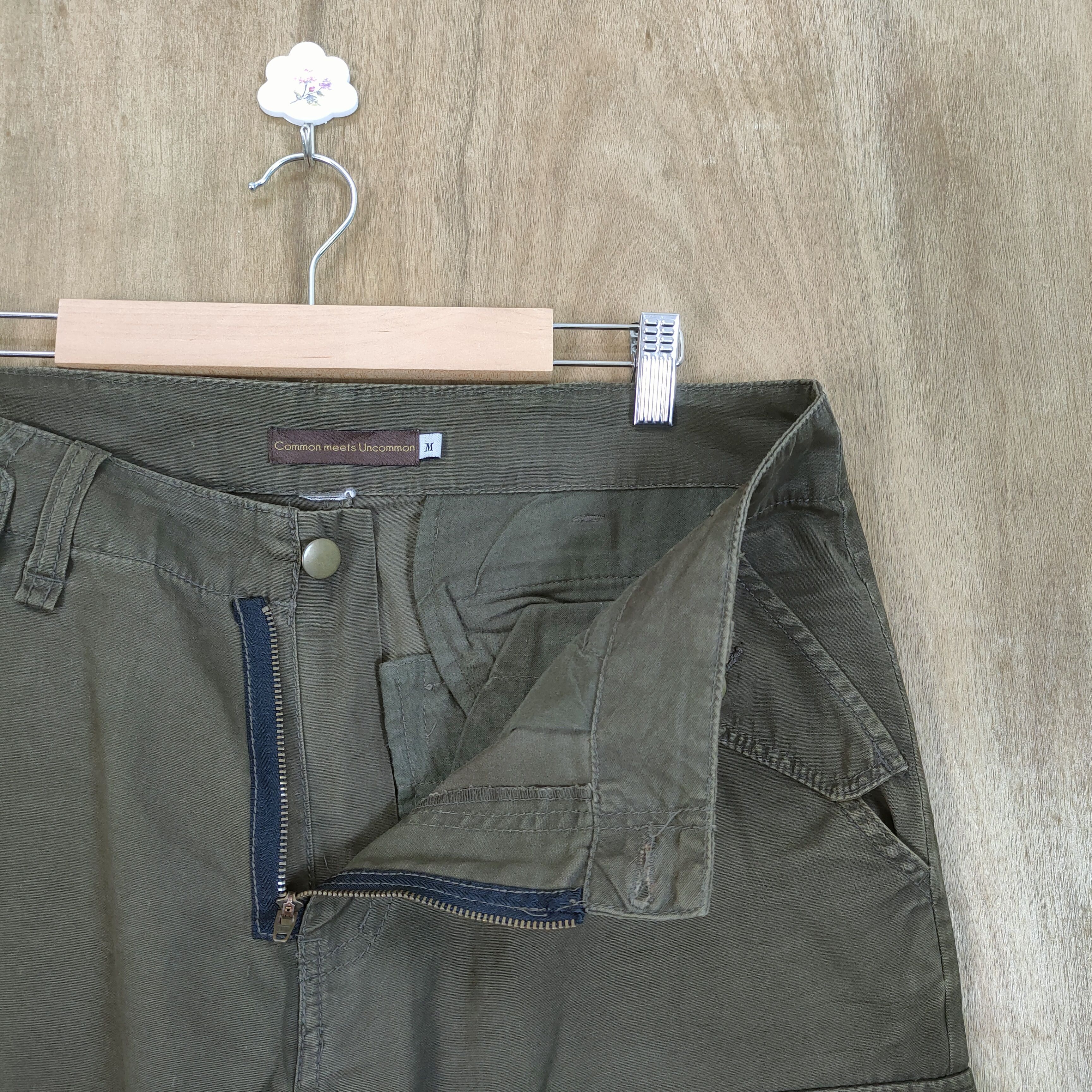 Japanese Brand VINTAGE COMMOM MEET BONDAGE CARGO PANTS Size US 34 / EU 50 - 12 Thumbnail