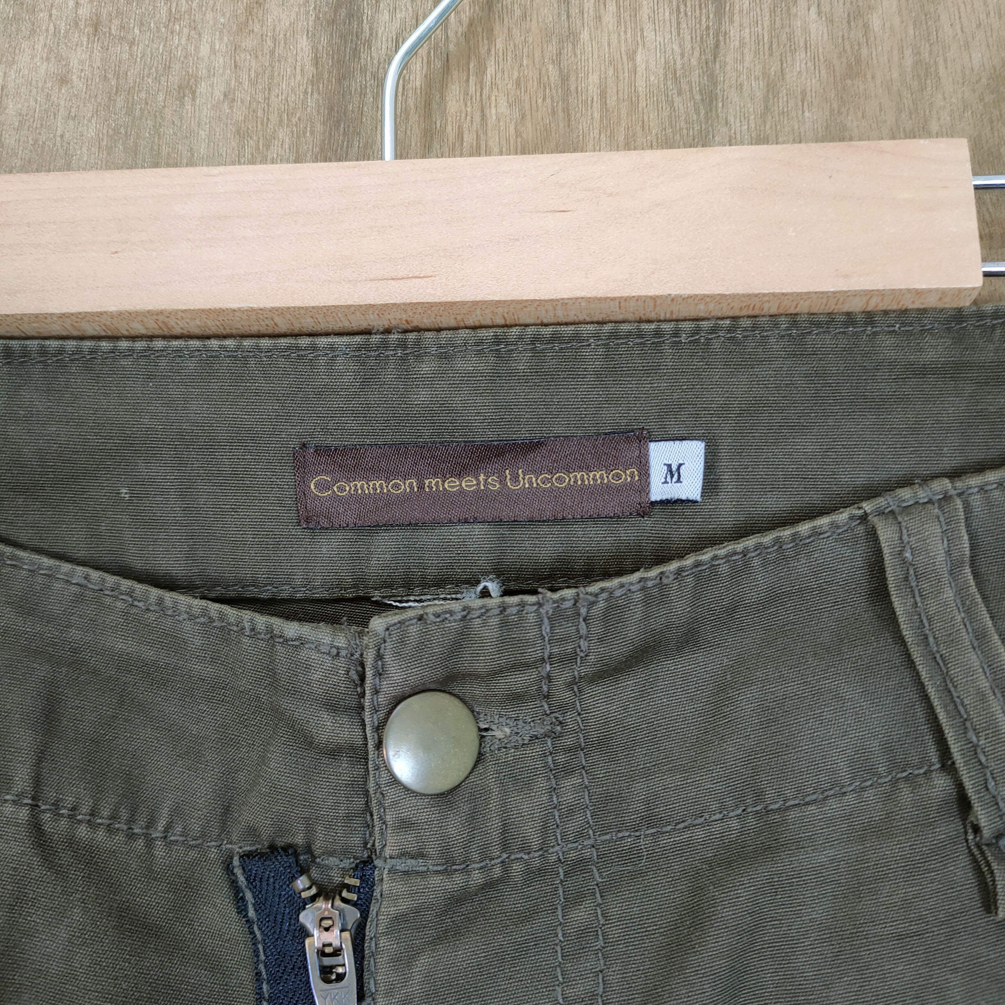 Japanese Brand VINTAGE COMMOM MEET BONDAGE CARGO PANTS Size US 34 / EU 50 - 8 Thumbnail