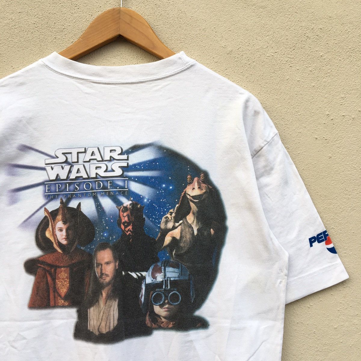 Vintage RARE‼️Vintage STAR WARS EPISODE 1 X PEPSI PROMO T-shirt Size US L / EU 52-54 / 3 - 3 Thumbnail