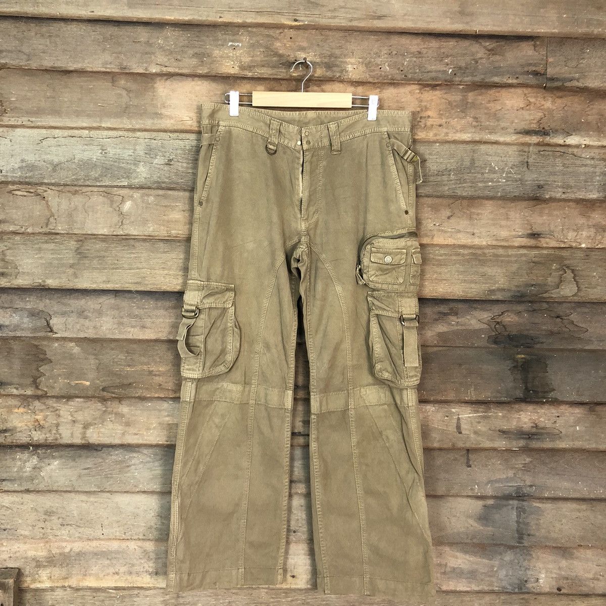 JOSEPH HOMME JOSEPH HOMME Bondage Multipocket Travis Scott Cargo Pants Size US 34 / EU 50 - 1 Thumbnail