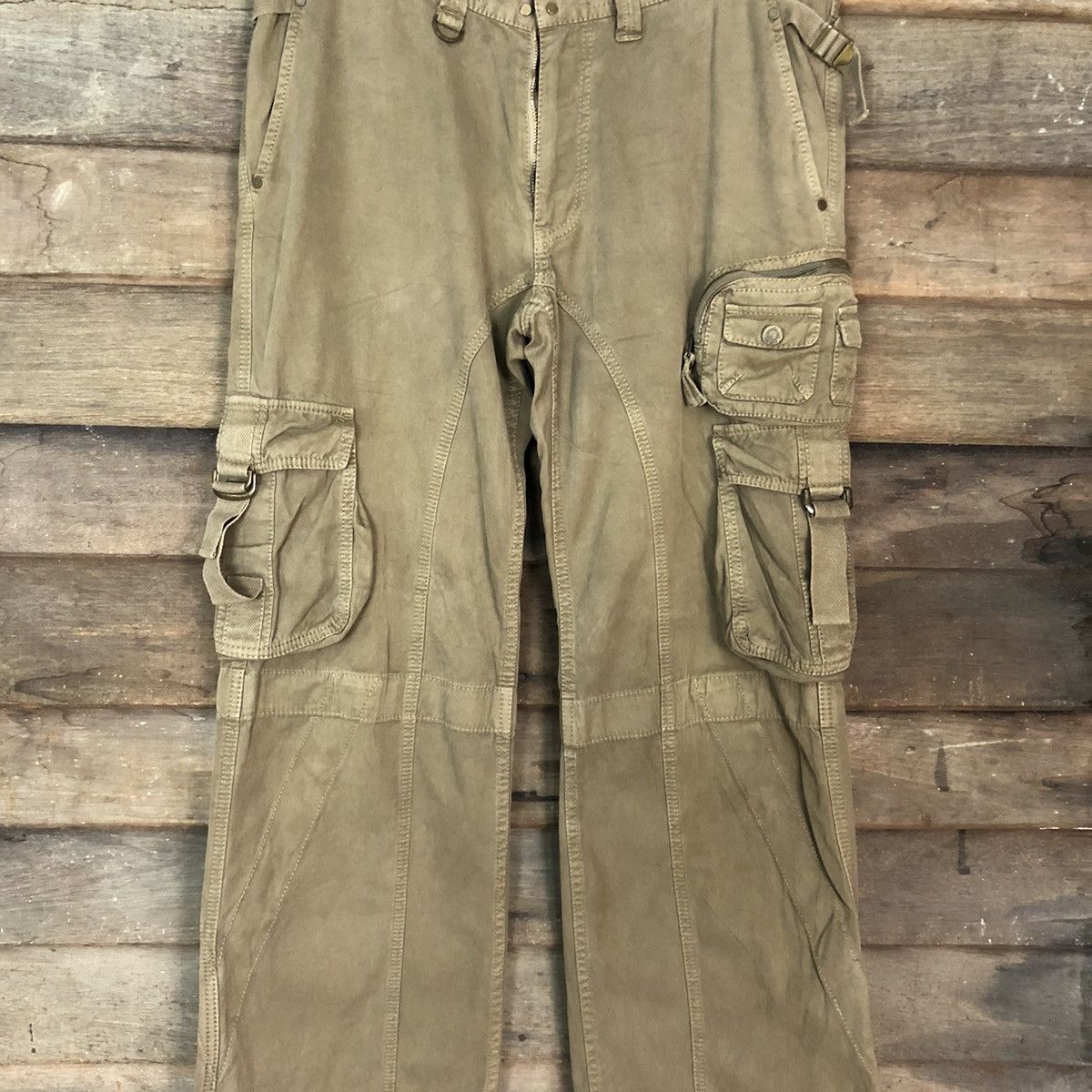 JOSEPH HOMME JOSEPH HOMME Bondage Multipocket Travis Scott Cargo Pants Size US 34 / EU 50 - 4 Thumbnail