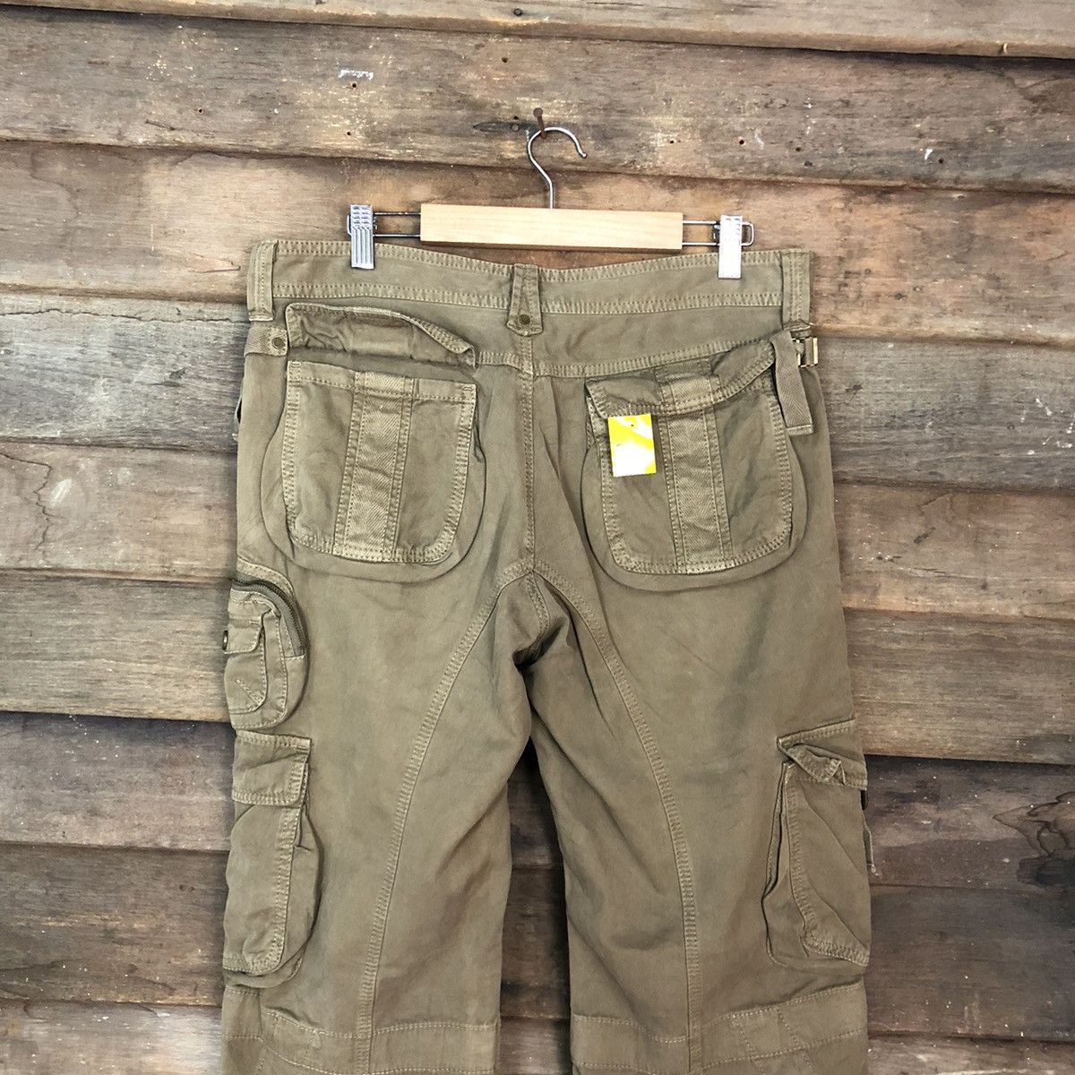 JOSEPH HOMME JOSEPH HOMME Bondage Multipocket Travis Scott Cargo Pants Size US 34 / EU 50 - 13 Thumbnail