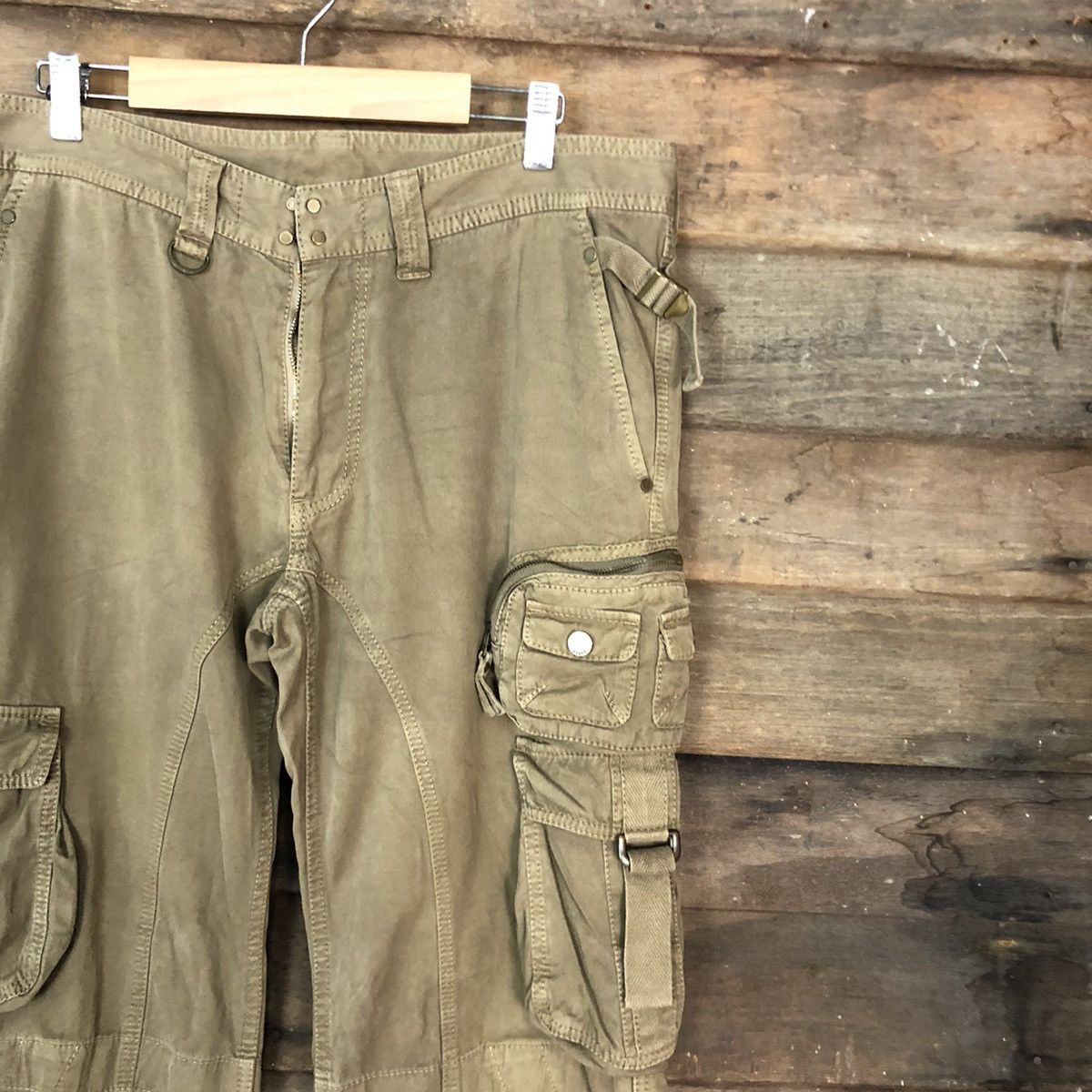 JOSEPH HOMME JOSEPH HOMME Bondage Multipocket Travis Scott Cargo Pants Size US 34 / EU 50 - 5 Thumbnail