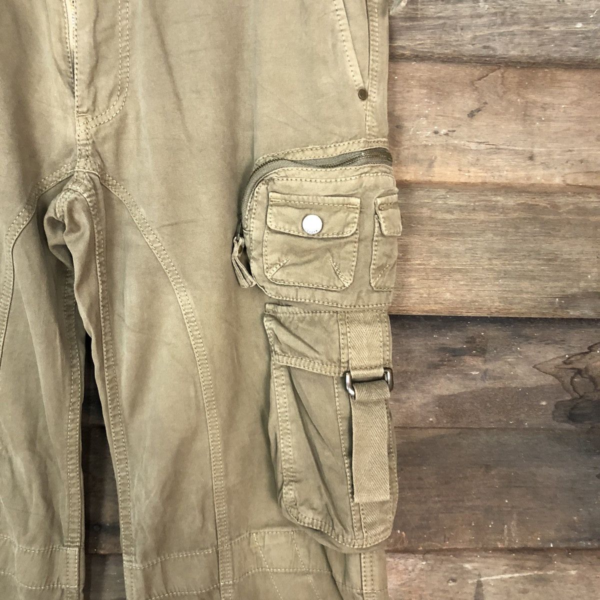 JOSEPH HOMME JOSEPH HOMME Bondage Multipocket Travis Scott Cargo Pants Size US 34 / EU 50 - 7 Thumbnail