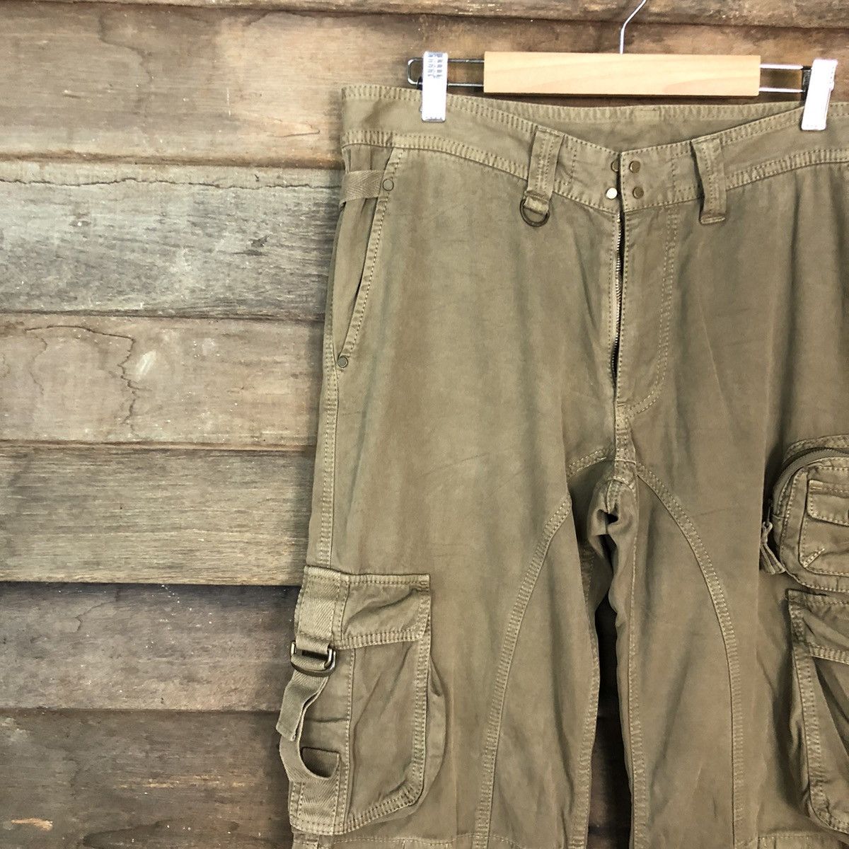 JOSEPH HOMME JOSEPH HOMME Bondage Multipocket Travis Scott Cargo Pants Size US 34 / EU 50 - 6 Thumbnail