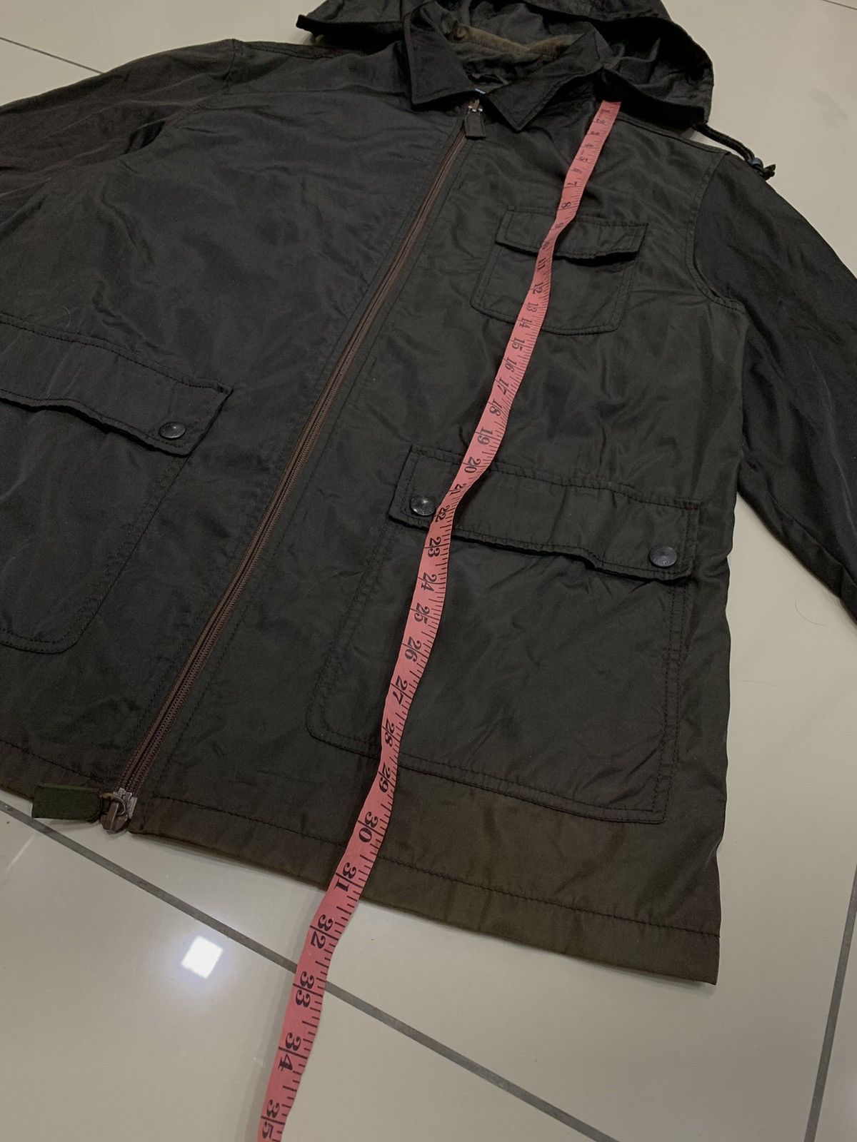 Prada VINTAGE PRADA DARK GREEN PARKA MILITARY STYLE JACKET Size US XS / EU 42 / 0 - 3 Thumbnail