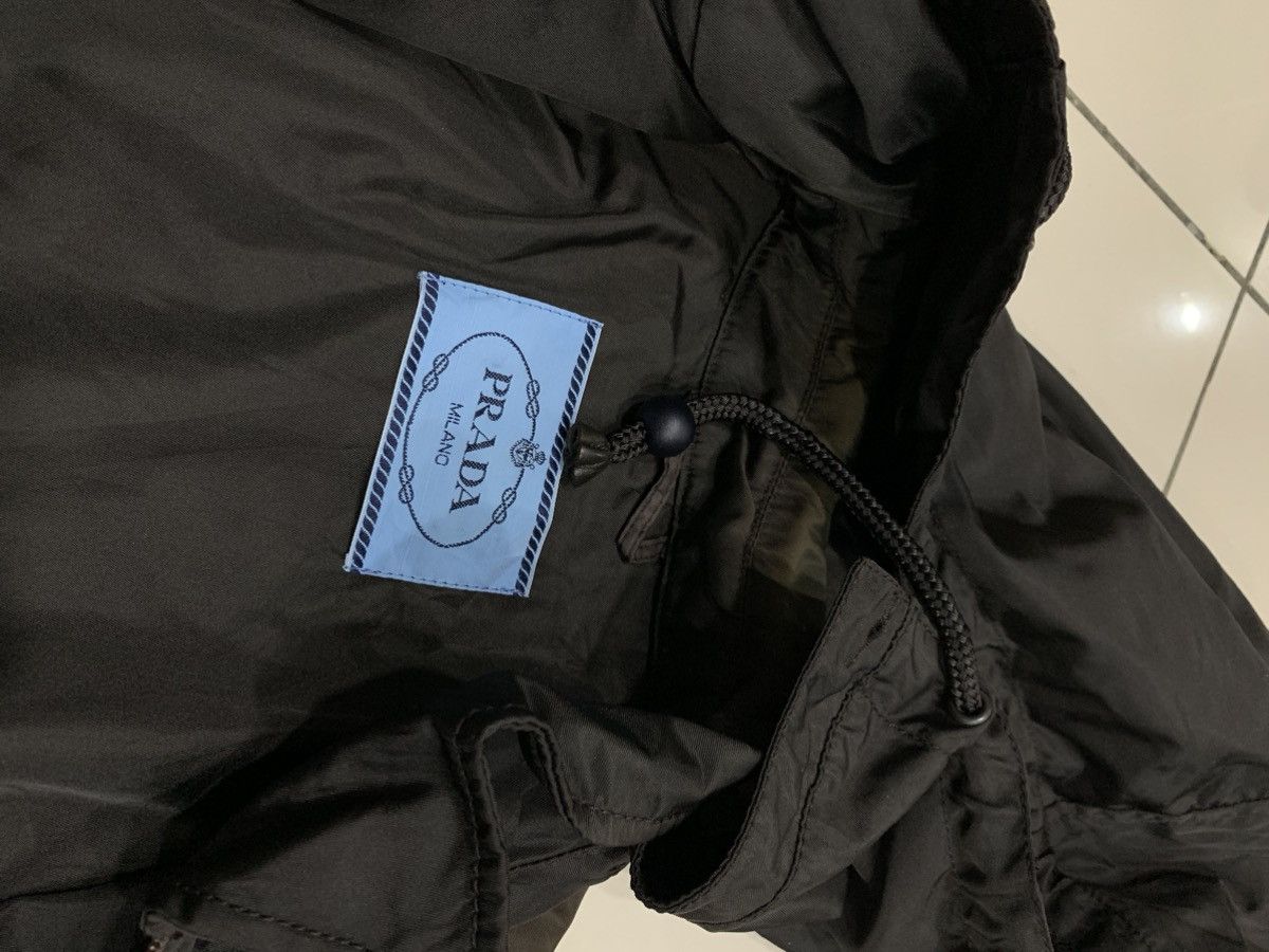 Prada VINTAGE PRADA DARK GREEN PARKA MILITARY STYLE JACKET Size US XS / EU 42 / 0 - 11 Thumbnail