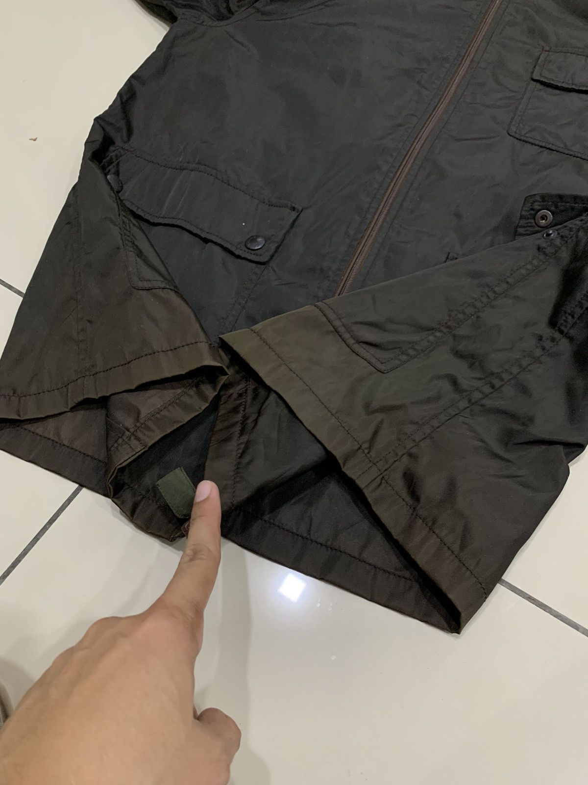 Prada VINTAGE PRADA DARK GREEN PARKA MILITARY STYLE JACKET Size US XS / EU 42 / 0 - 6 Thumbnail