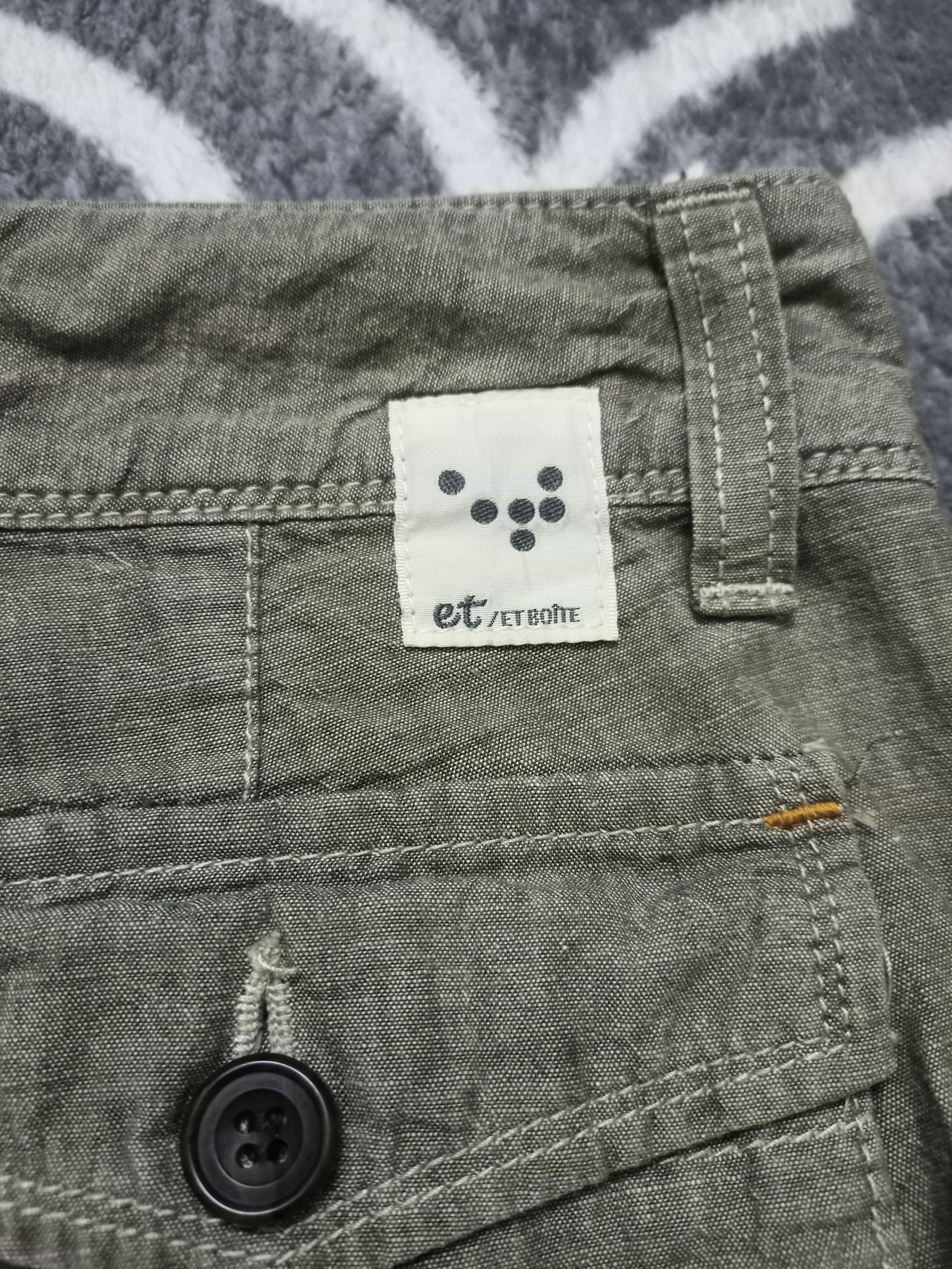 Blue Blue Japan × Designer × Japanese Brand 💥Rare💥ET-BOITE TACTICAL WORK PANTS Size US 31 - 3 Thumbnail