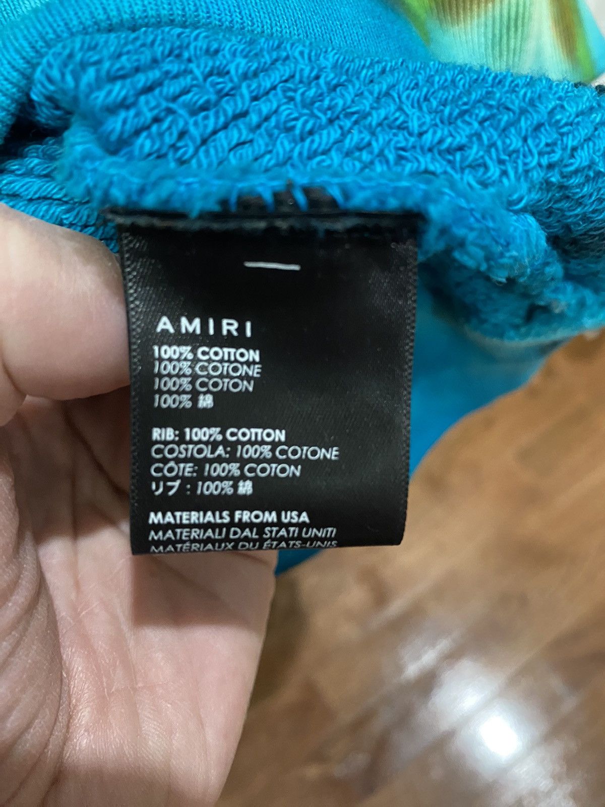 Amiri Amiri Tie Dye sweatshirt Size US S / EU 44-46 / 1 - 4 Thumbnail