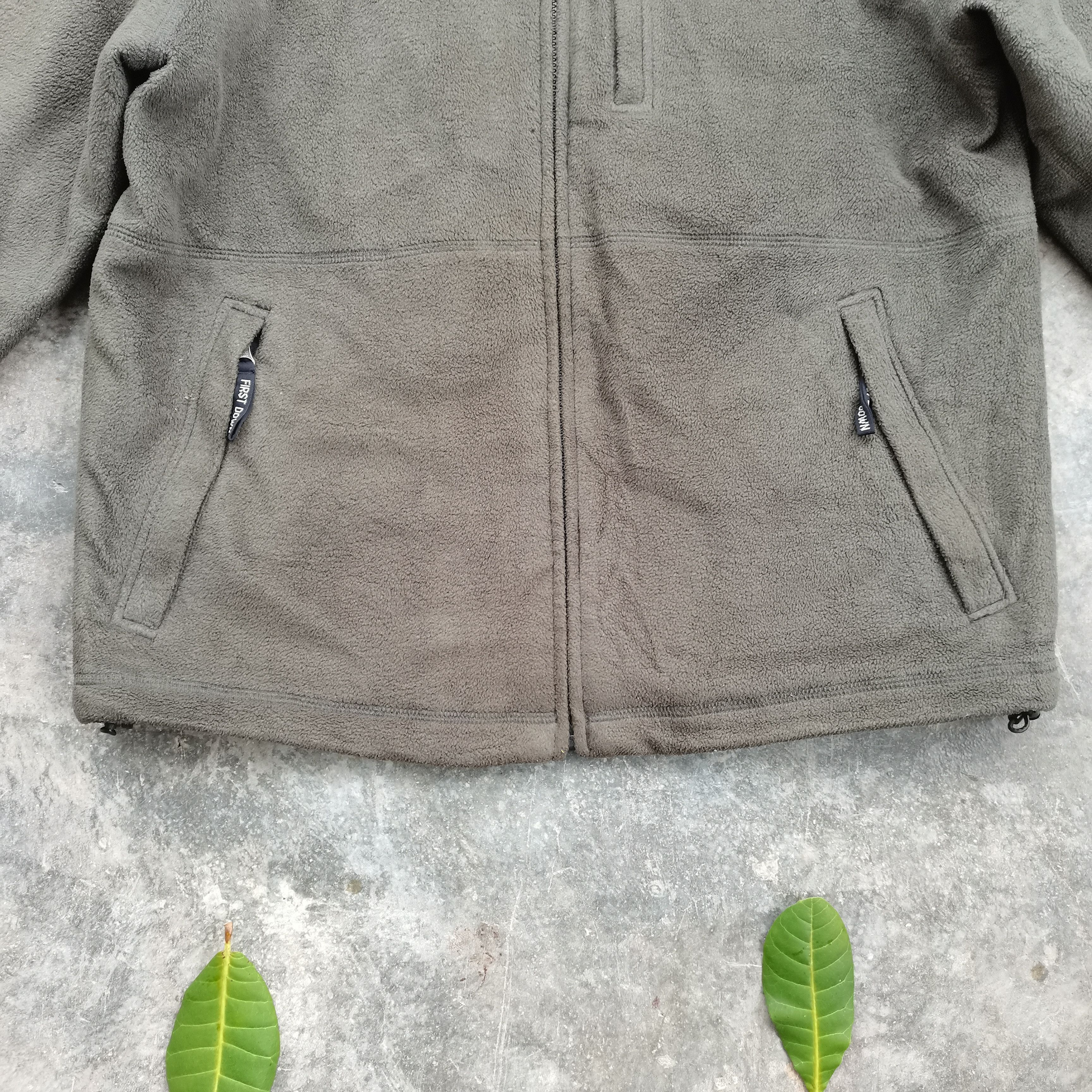 Japanese Brand × Vintage Vintage FIRST DOWN USA Fleece Jacket Size US L / EU 52-54 / 3 - 3 Thumbnail
