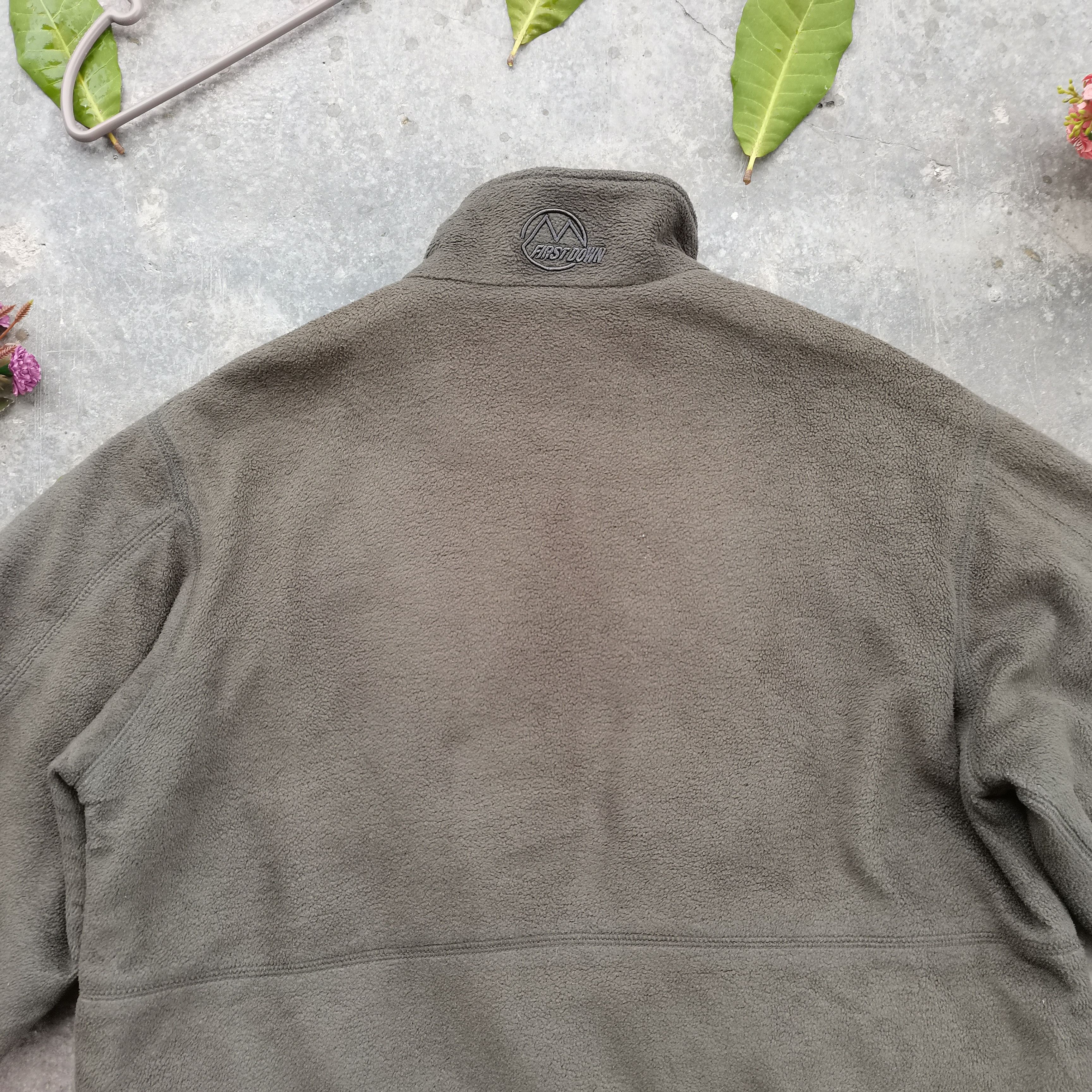 Japanese Brand × Vintage Vintage FIRST DOWN USA Fleece Jacket Size US L / EU 52-54 / 3 - 9 Thumbnail