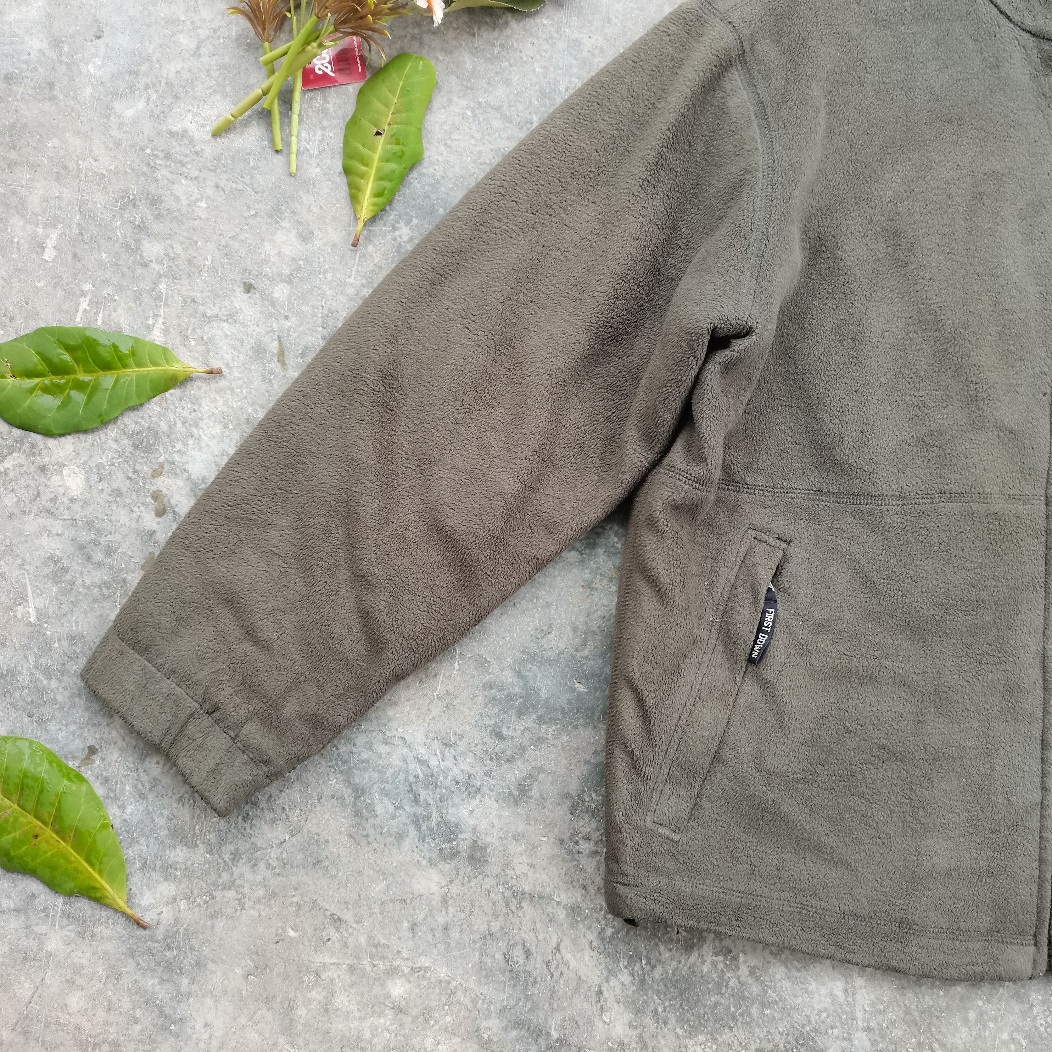 Japanese Brand × Vintage Vintage FIRST DOWN USA Fleece Jacket Size US L / EU 52-54 / 3 - 4 Thumbnail