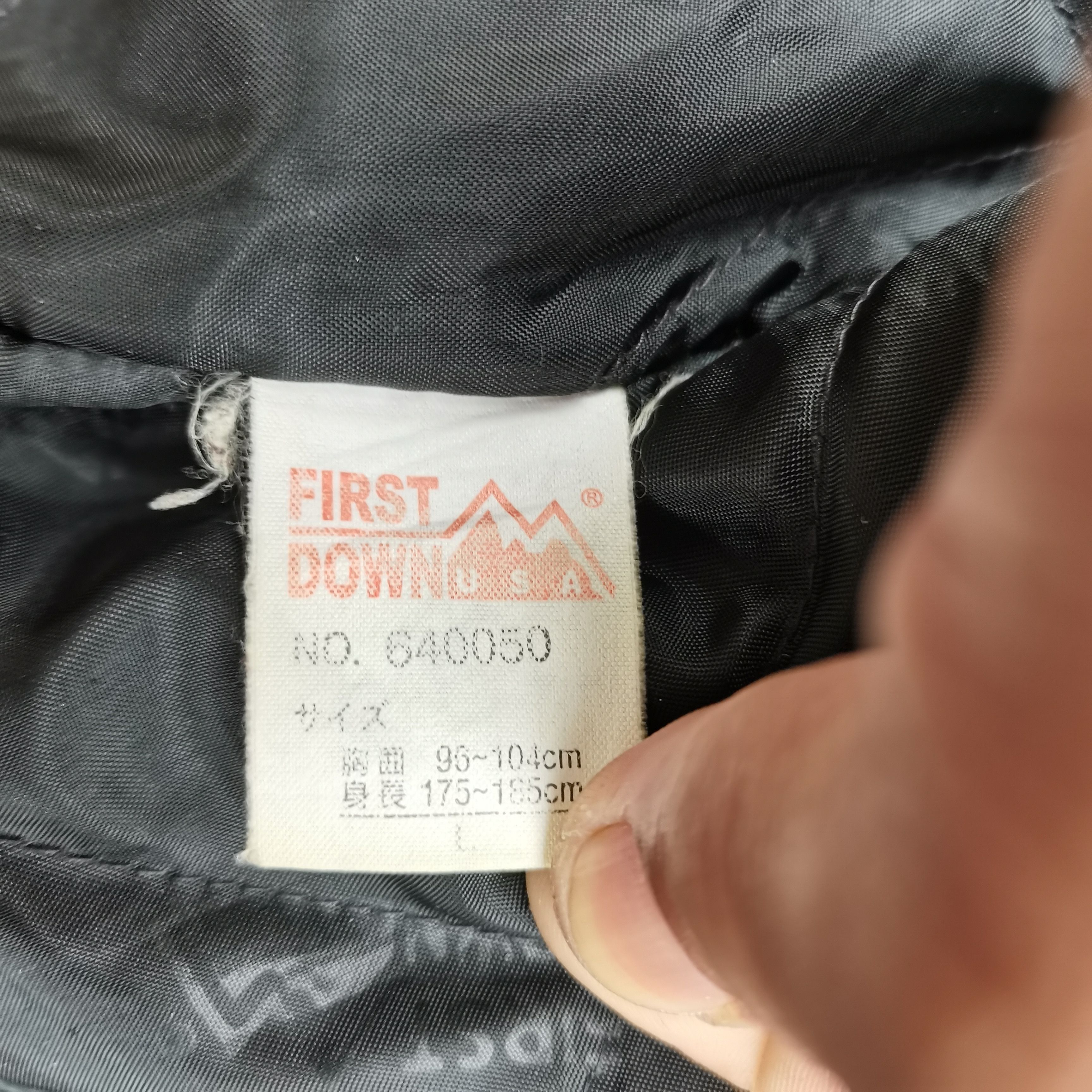 Japanese Brand × Vintage Vintage FIRST DOWN USA Fleece Jacket Size US L / EU 52-54 / 3 - 15 Thumbnail