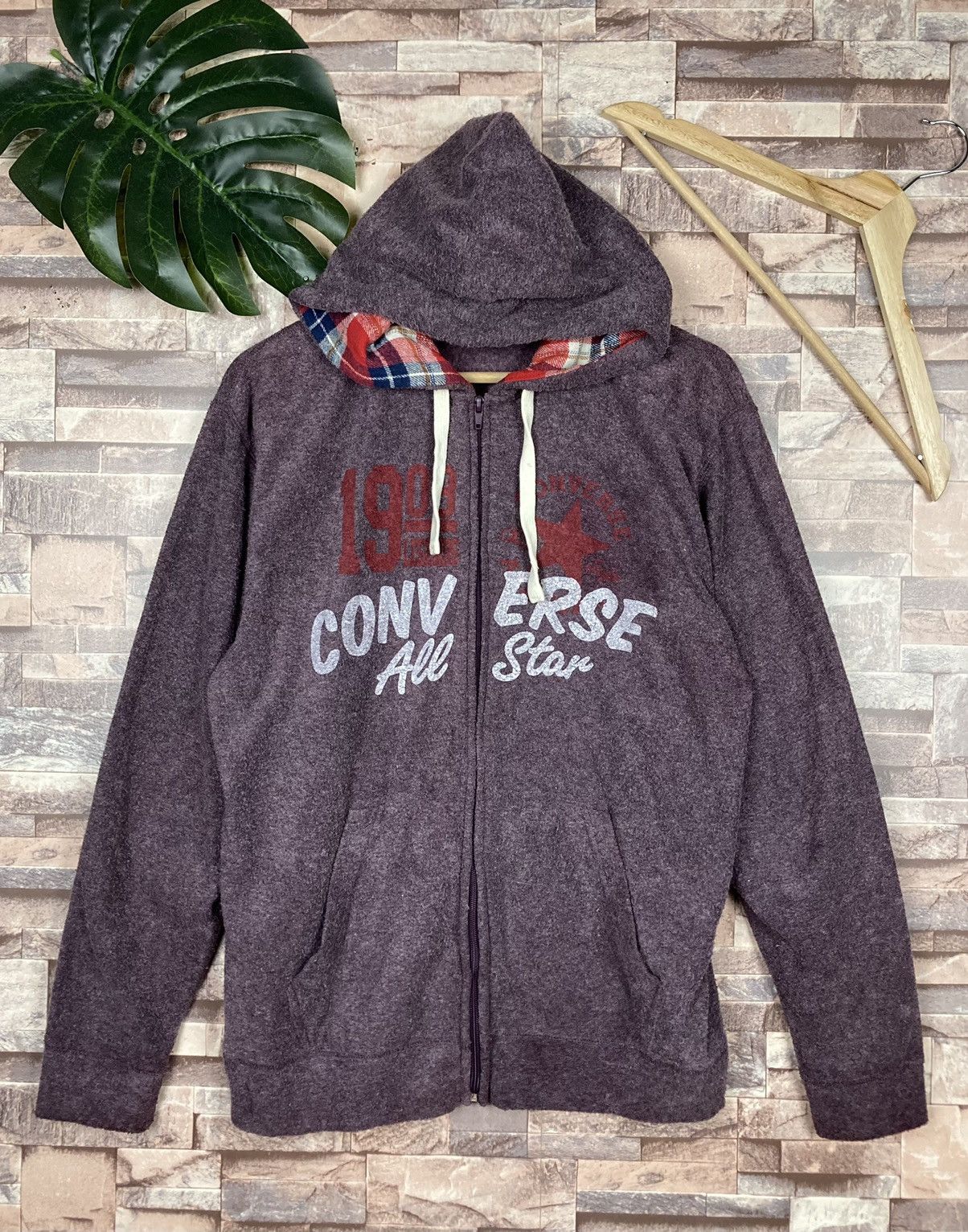 Converse Converse All Star Hoodie Sweater #40-1 Size US L / EU 52-54 / 3 - 1 Thumbnail