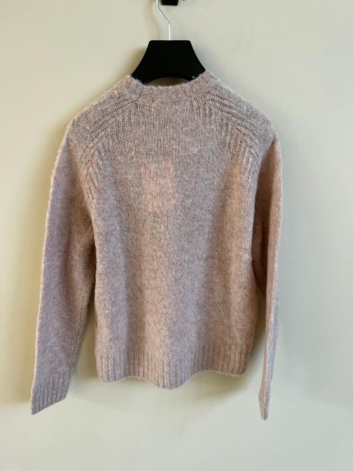 Acne Studios Pastel Pink Logo Knitwear Size US S / EU 44-46 / 1 - 13 Thumbnail