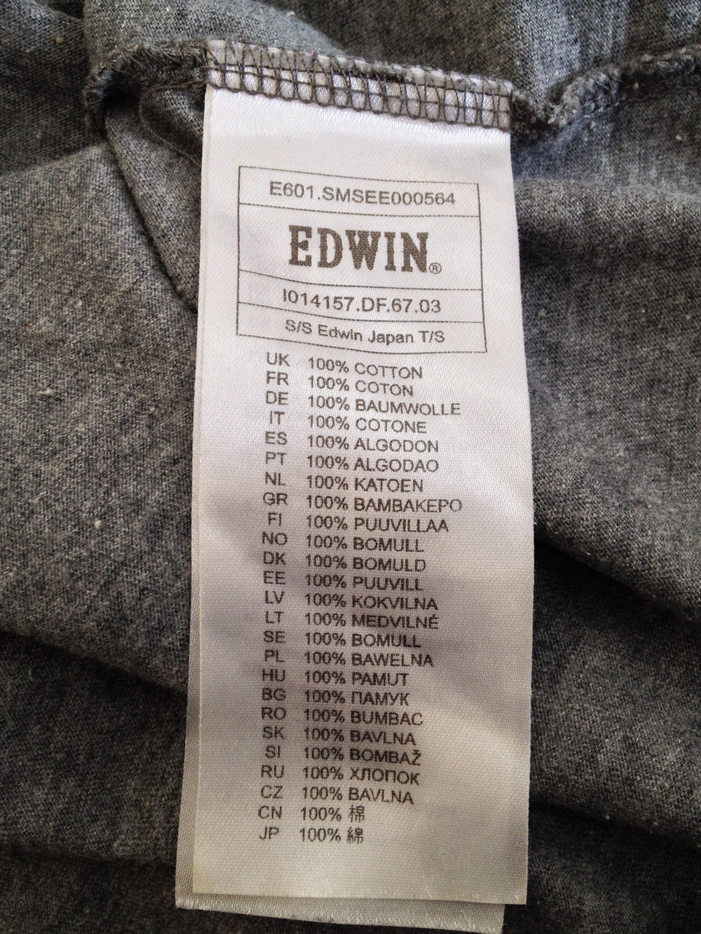 Edwin edwin japan t-shirt Size US M / EU 48-50 / 2 - 5 Thumbnail
