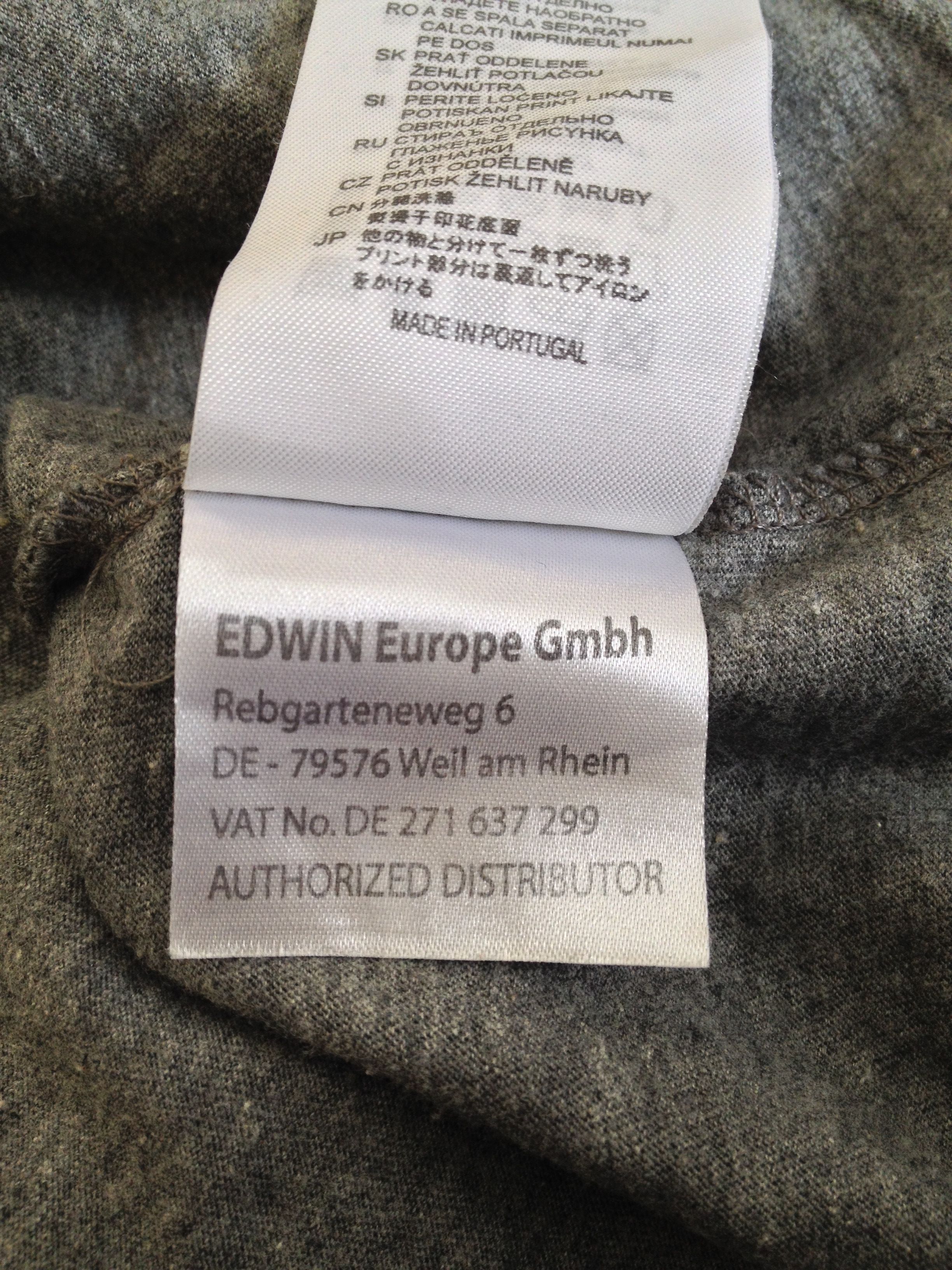 Edwin edwin japan t-shirt Size US M / EU 48-50 / 2 - 6 Thumbnail
