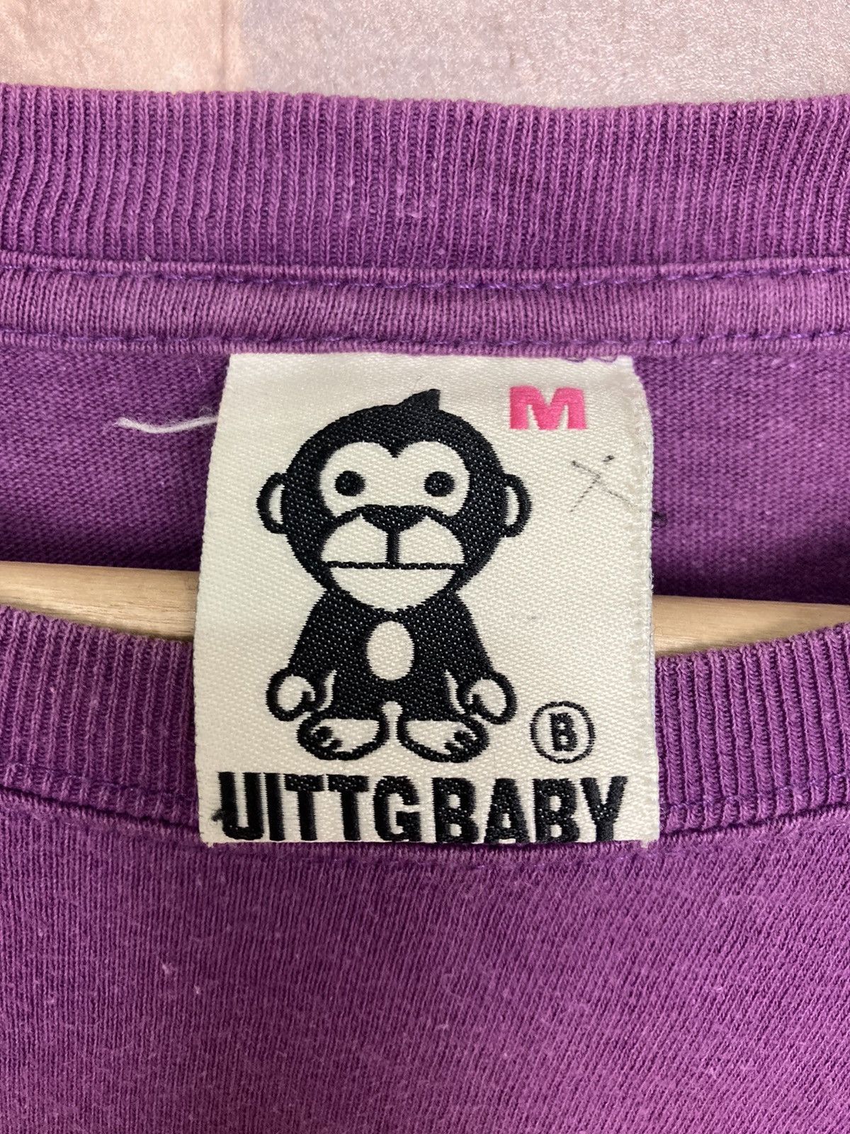Japanese Brand UB UITTG Baby Big Logo Tshirt Tee #29-1 Size US M / EU 48-50 / 2 - 4 Thumbnail
