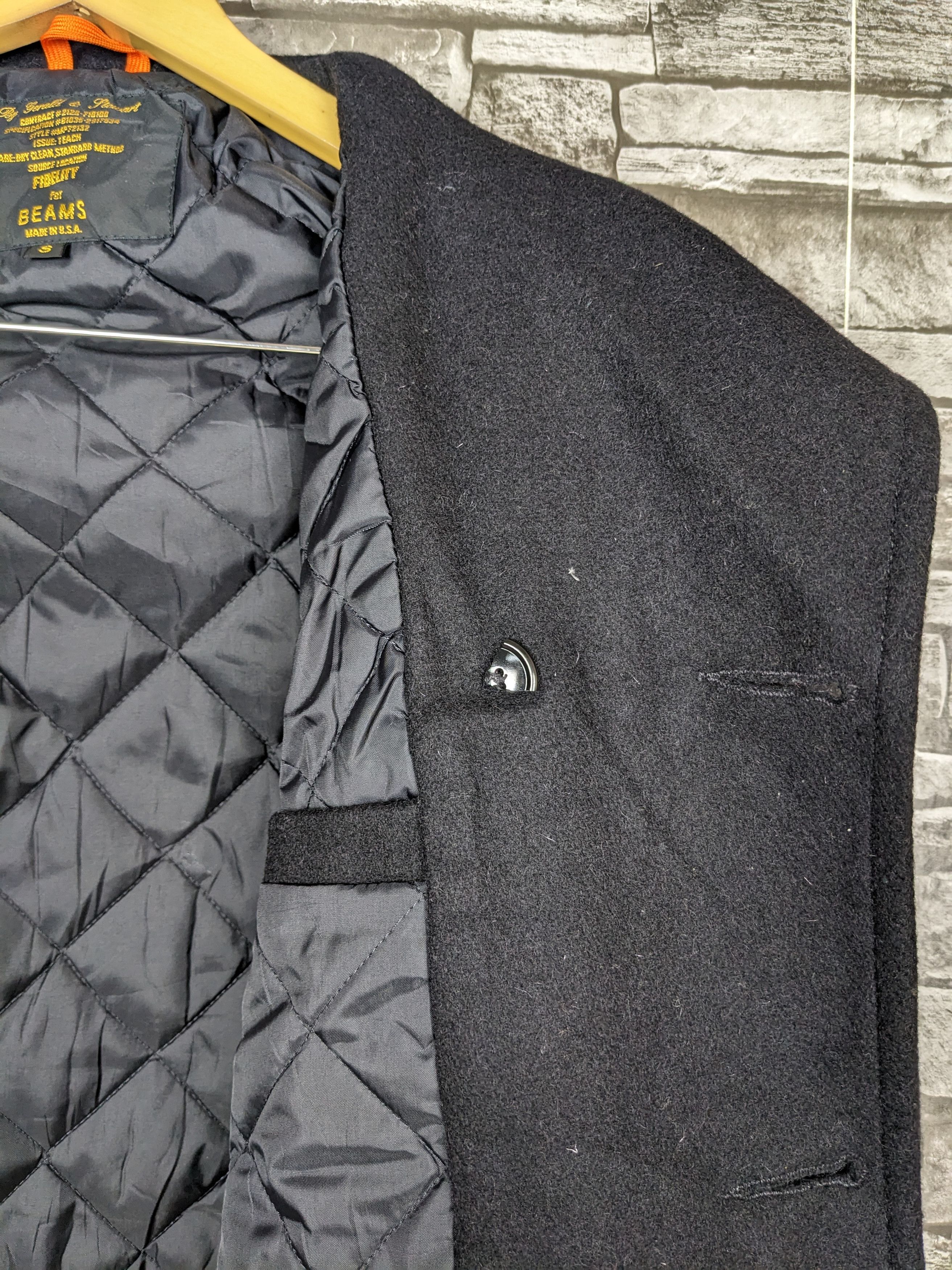 Beams Plus Vintage Beams x Gerald and Stewart Wool Peacoat Jacket Size US S / EU 44-46 / 1 - 10 Thumbnail