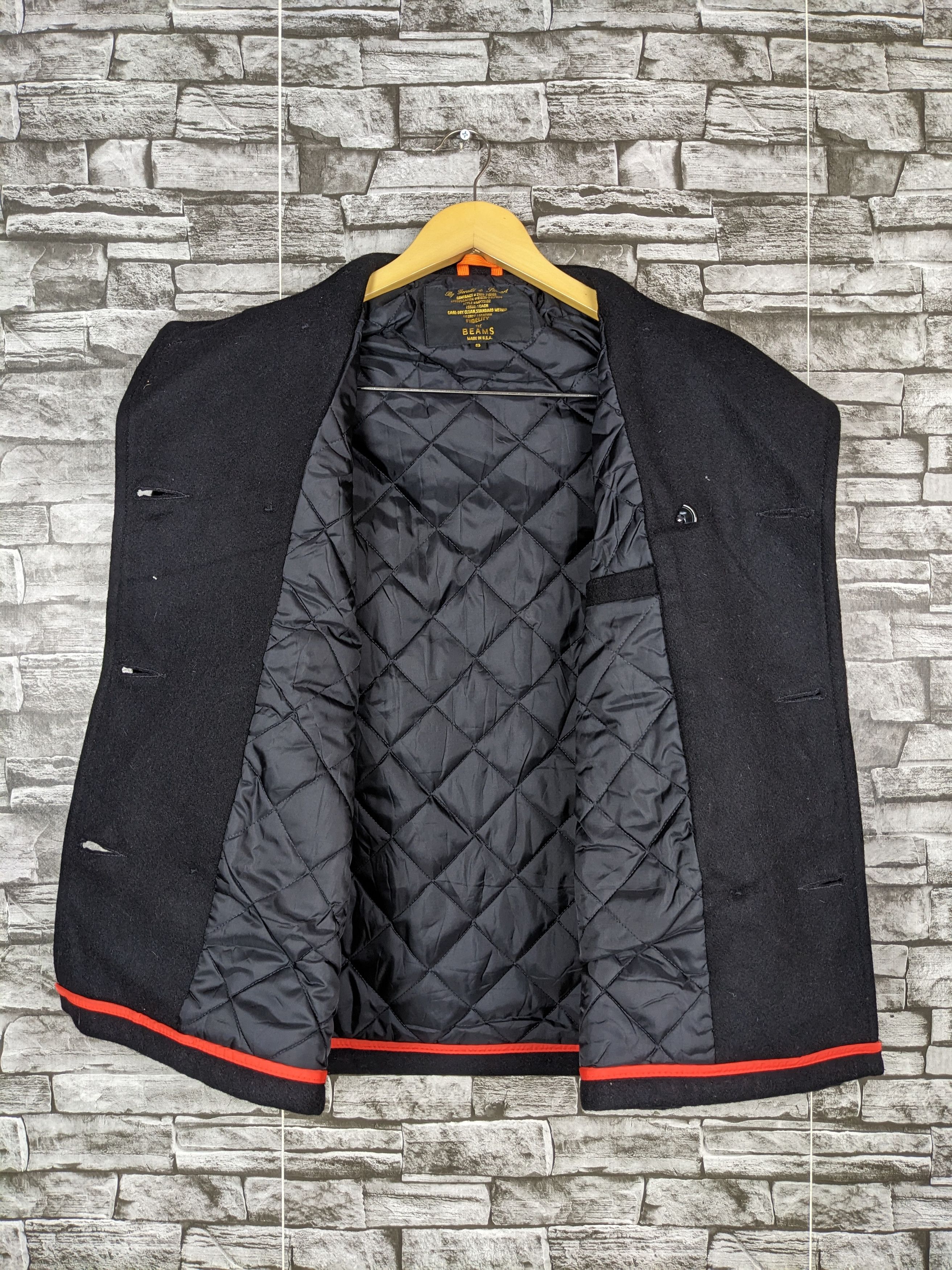 Beams Plus Vintage Beams x Gerald and Stewart Wool Peacoat Jacket Size US S / EU 44-46 / 1 - 8 Thumbnail