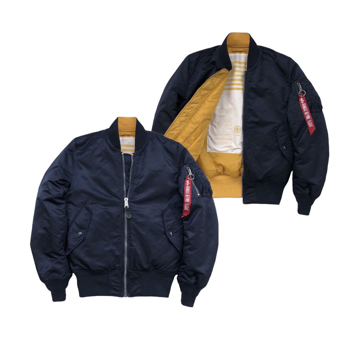 Alpha Industries Alpha Industries MA-1 Military Flight Bomber Jacket Size US S / EU 44-46 / 1 - 2 Thumbnail